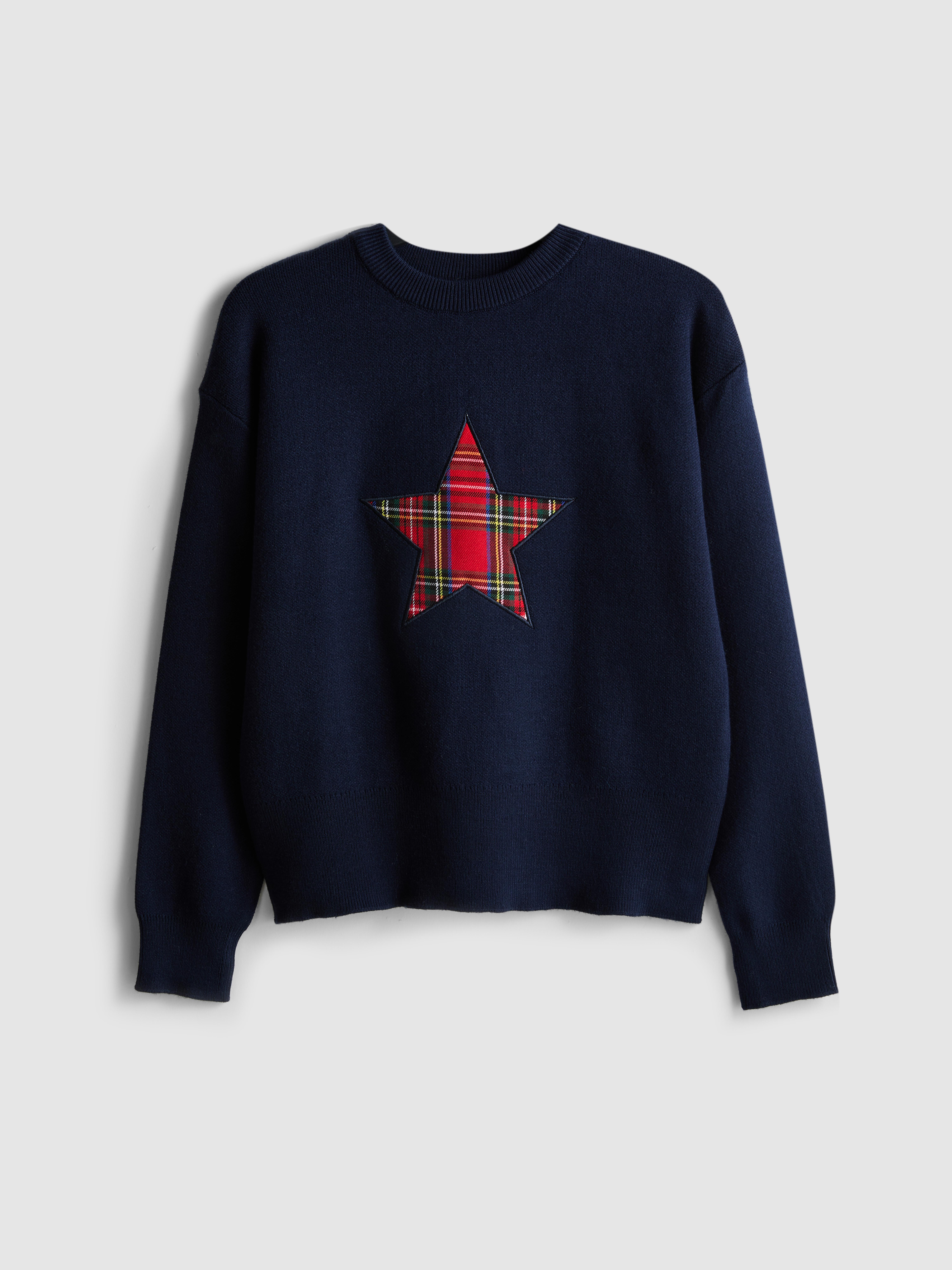 7-15yrs | Star Graphic Sweater