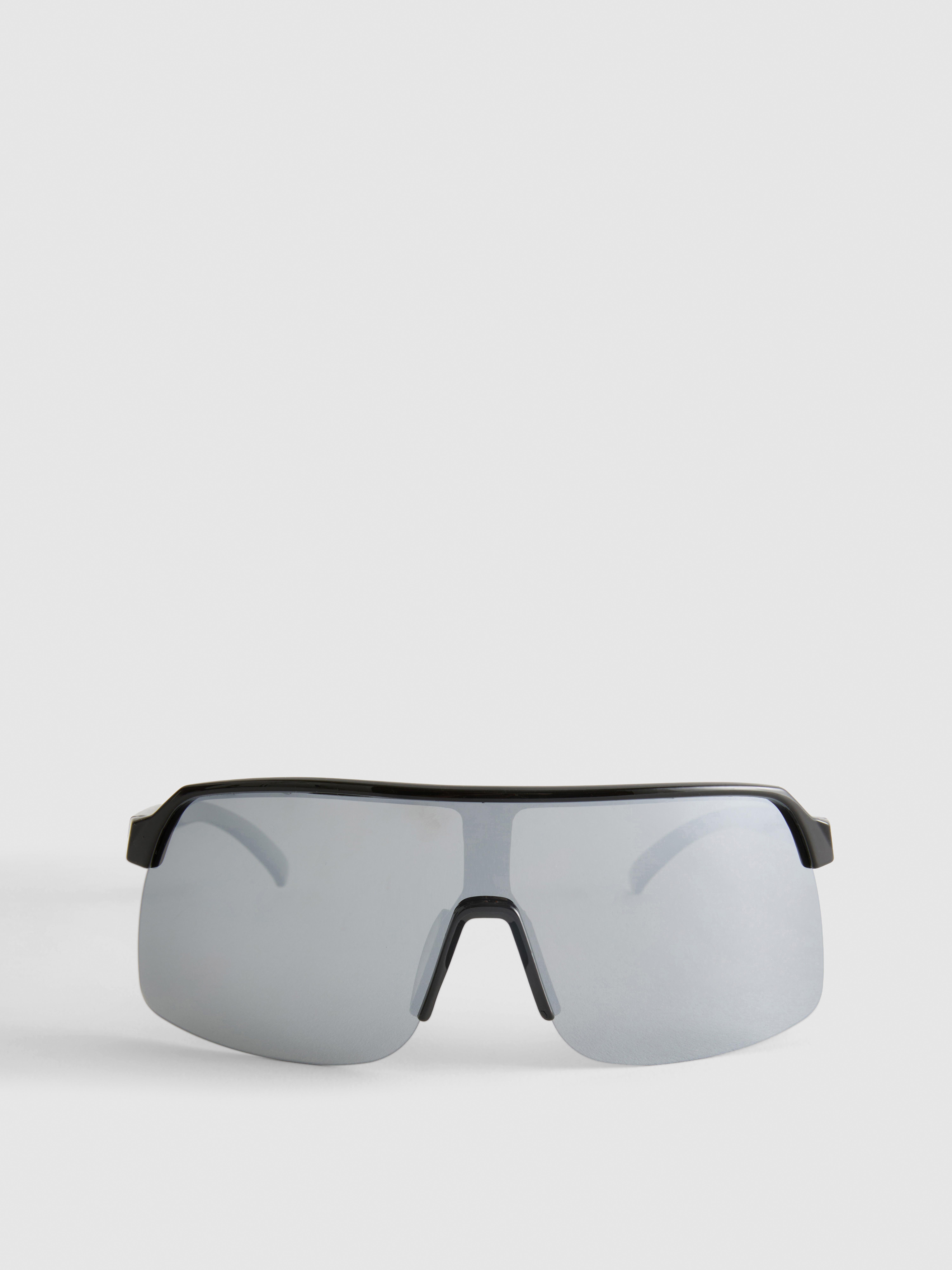 Wraparound Shield Sunglasses