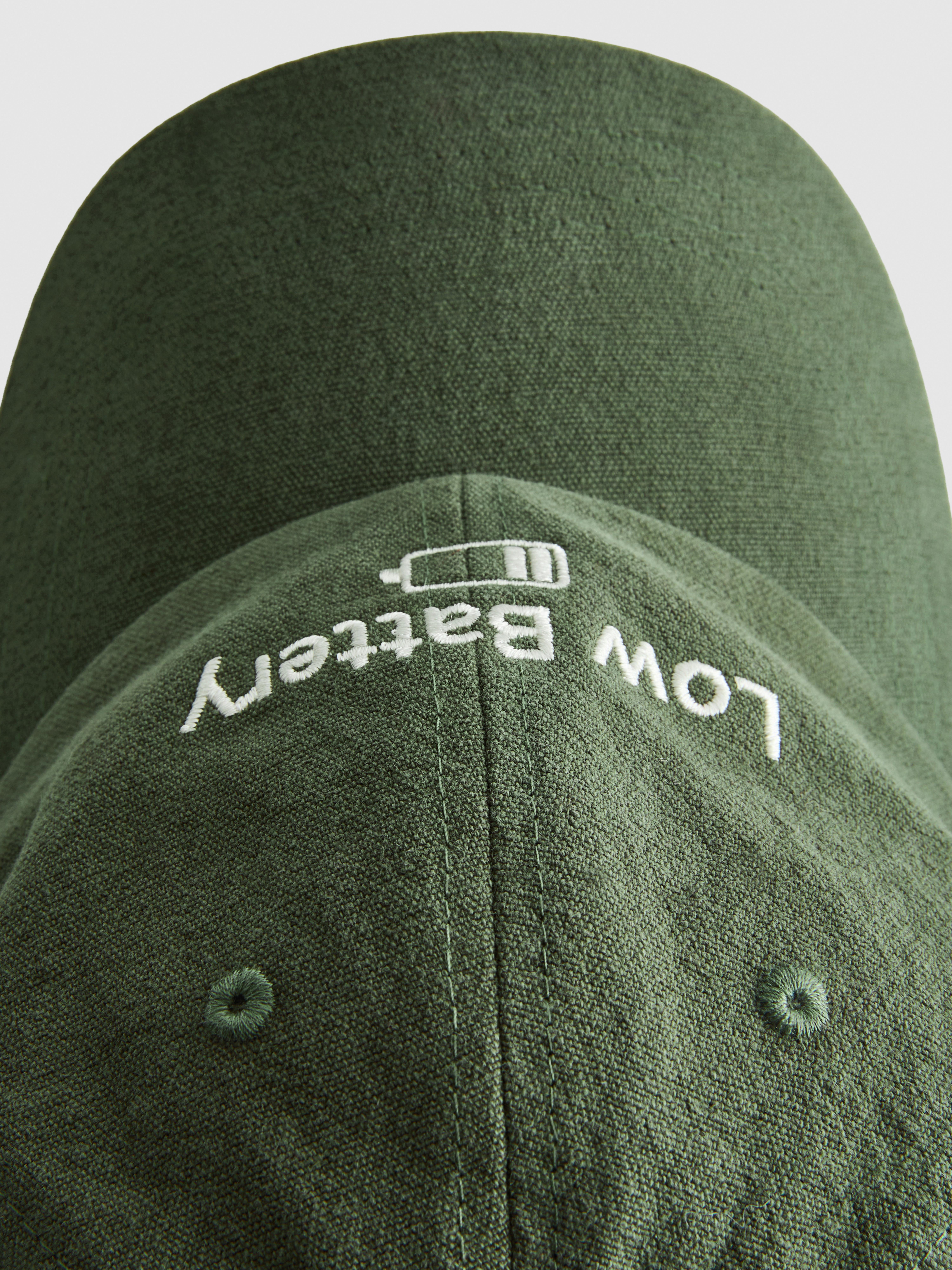 Pure Cotton Low Battery Cap