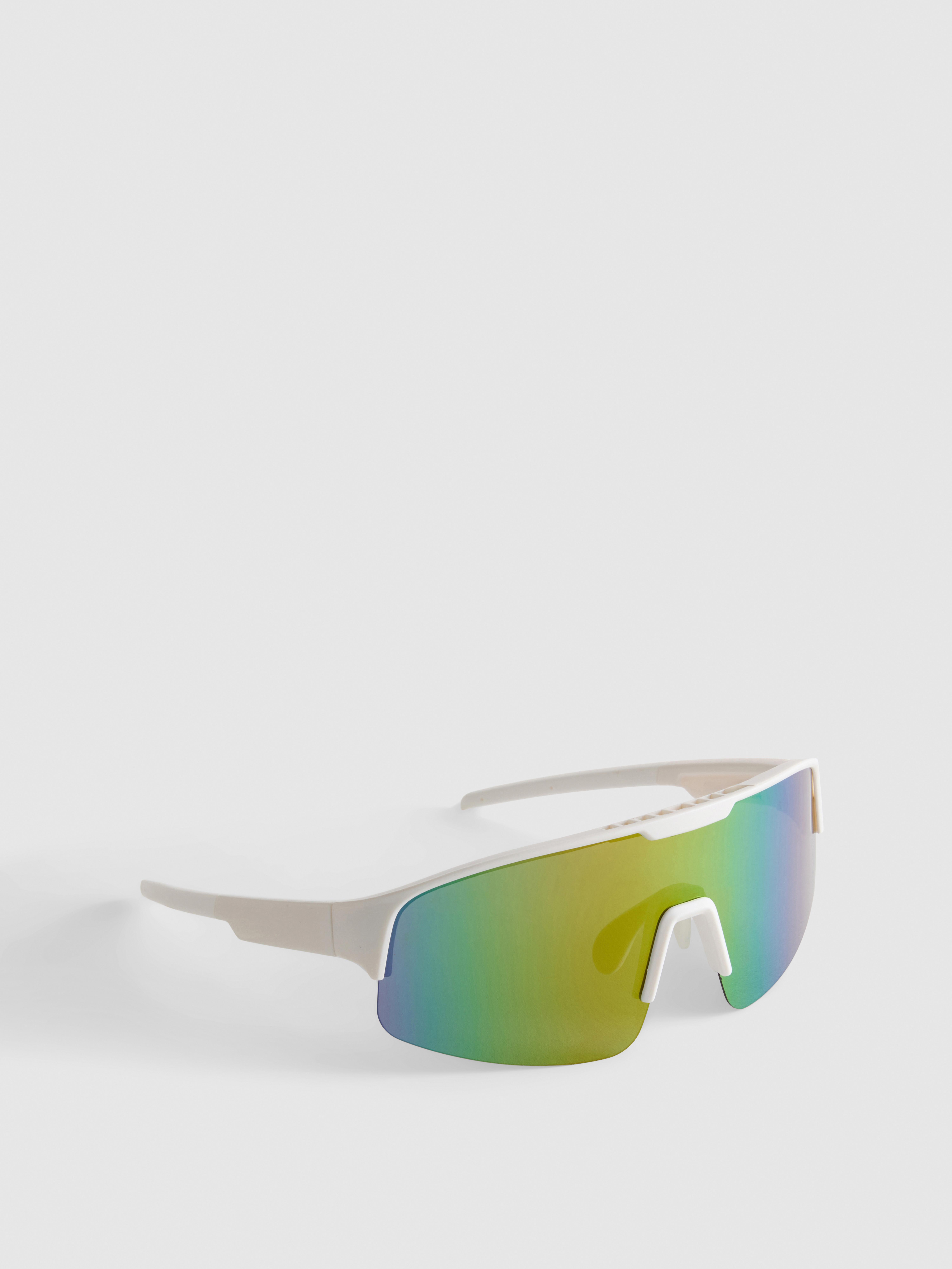 Occhiali da sole shield specchiati