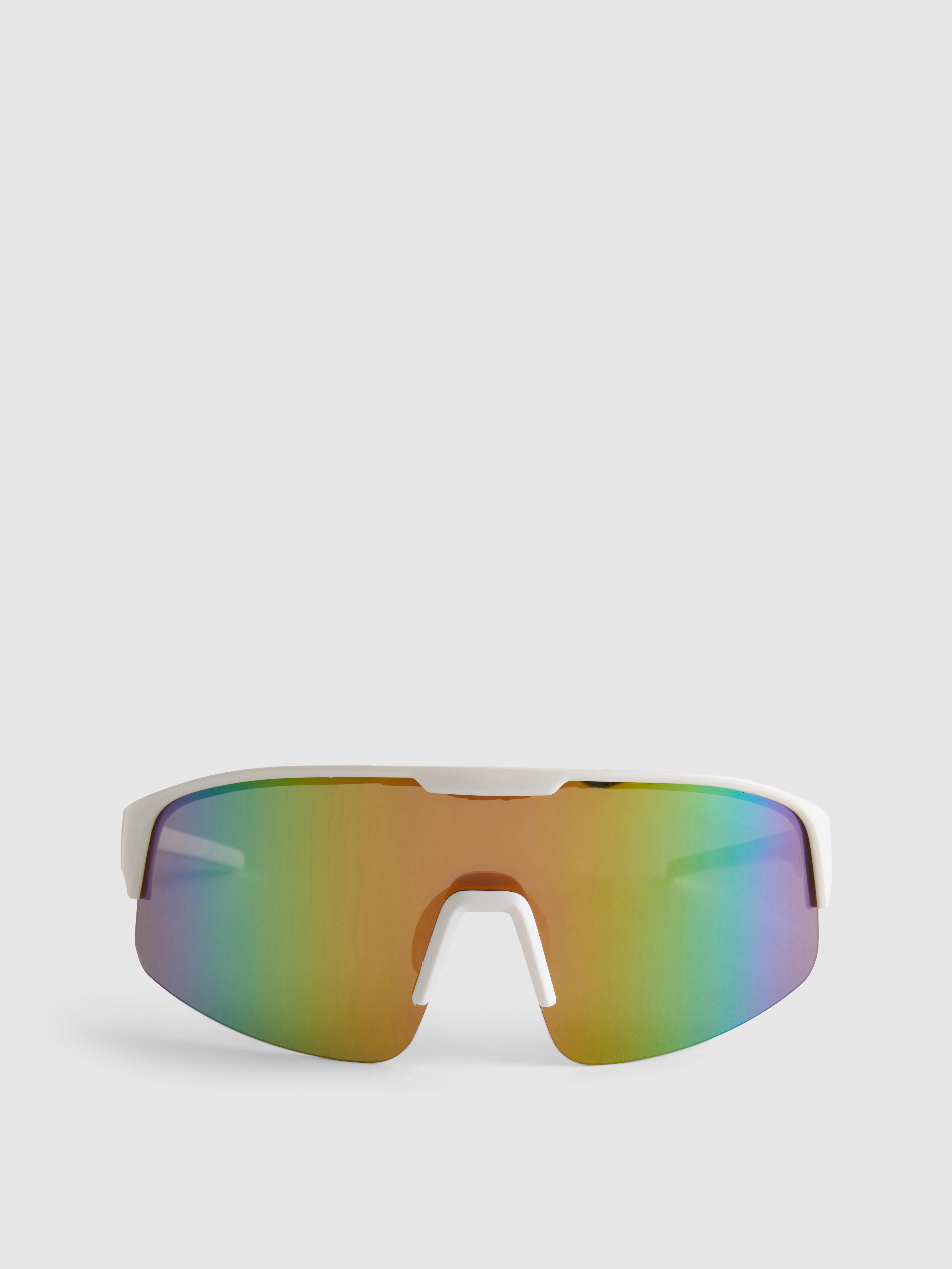 Mirrored Shield Sunglasses