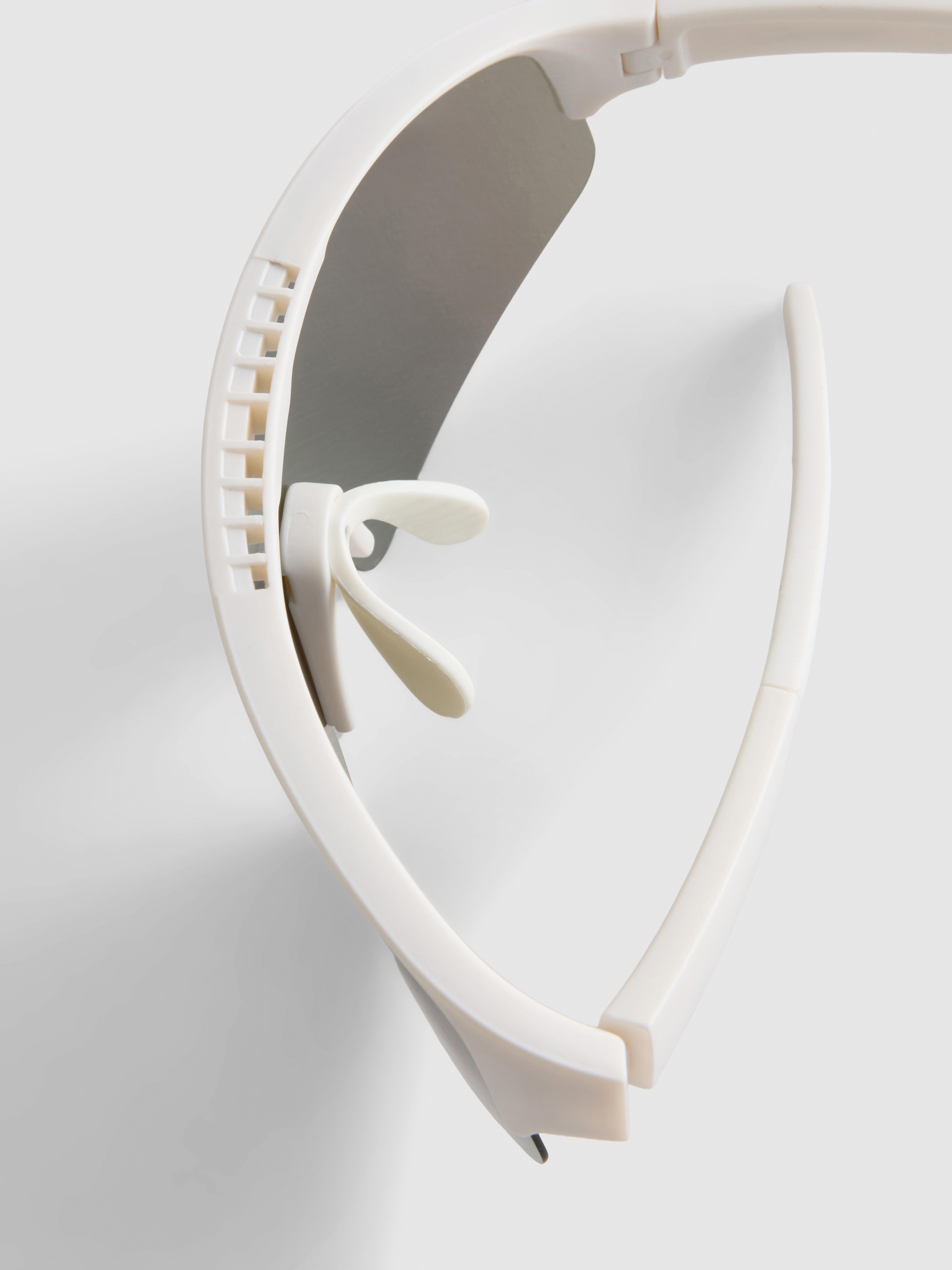 Mirrored Shield Sunglasses