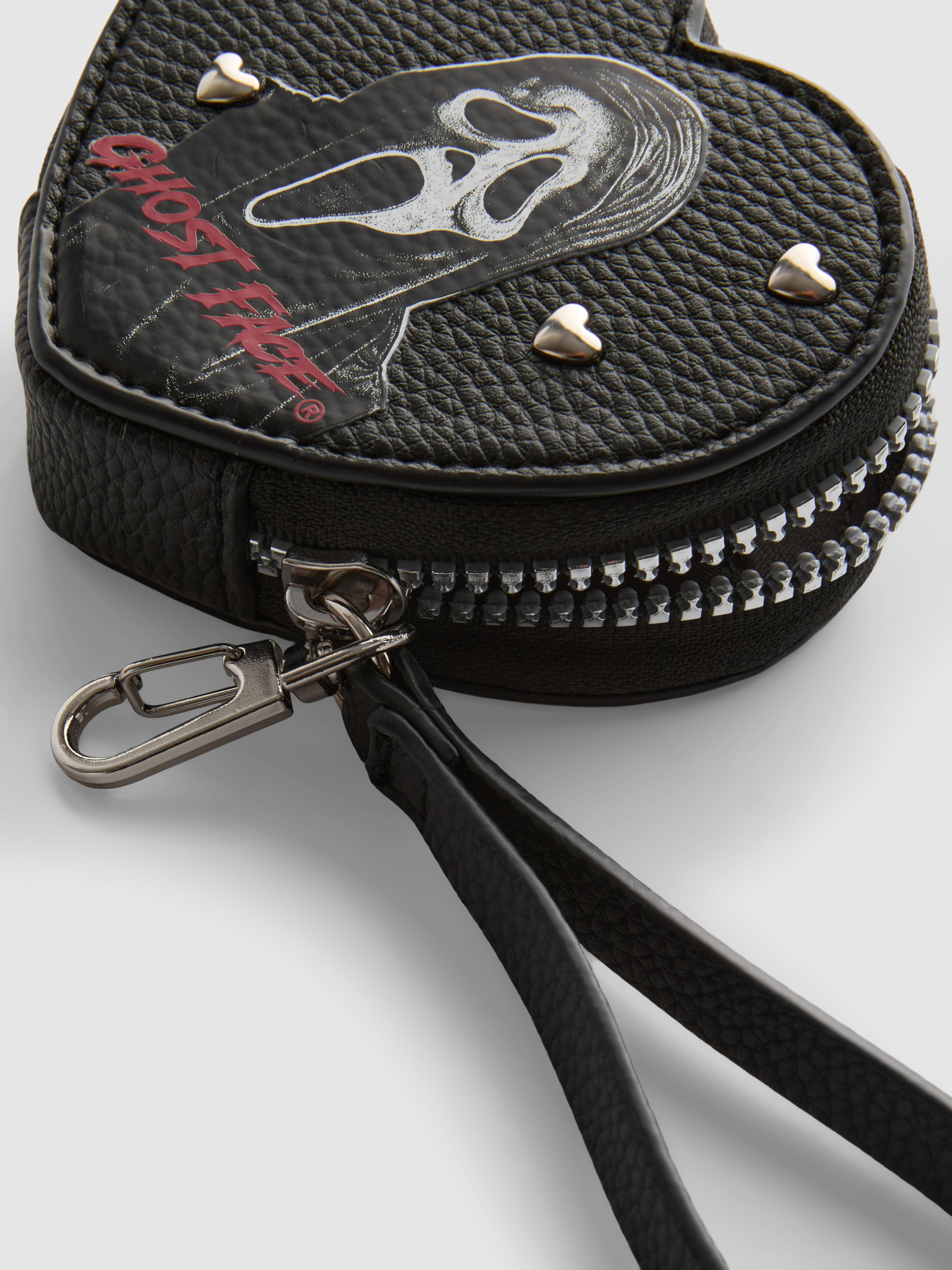 Scream Ghostface Heart Coin Purse