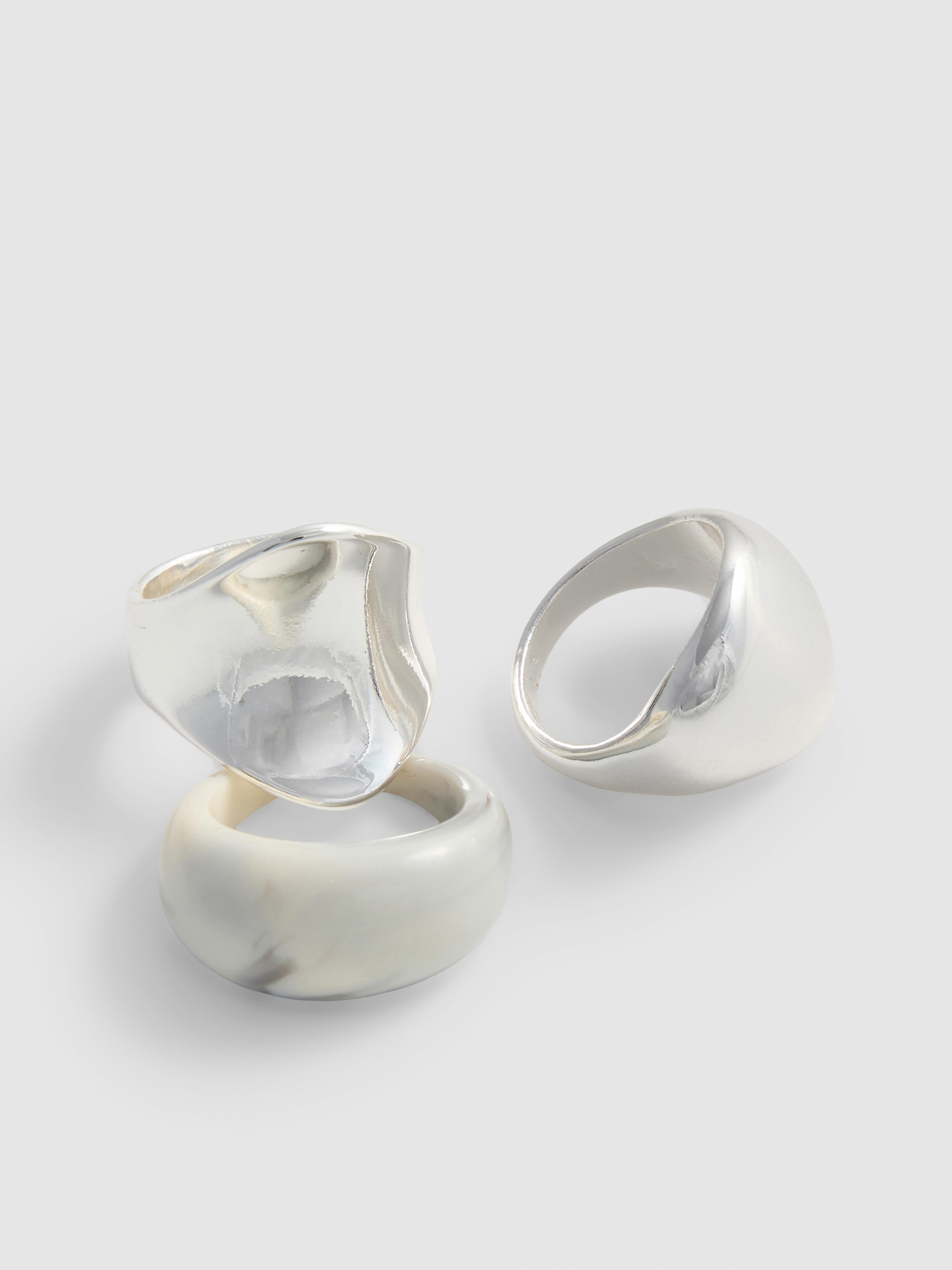 Pack de 3 anillos de Paula Echevarría