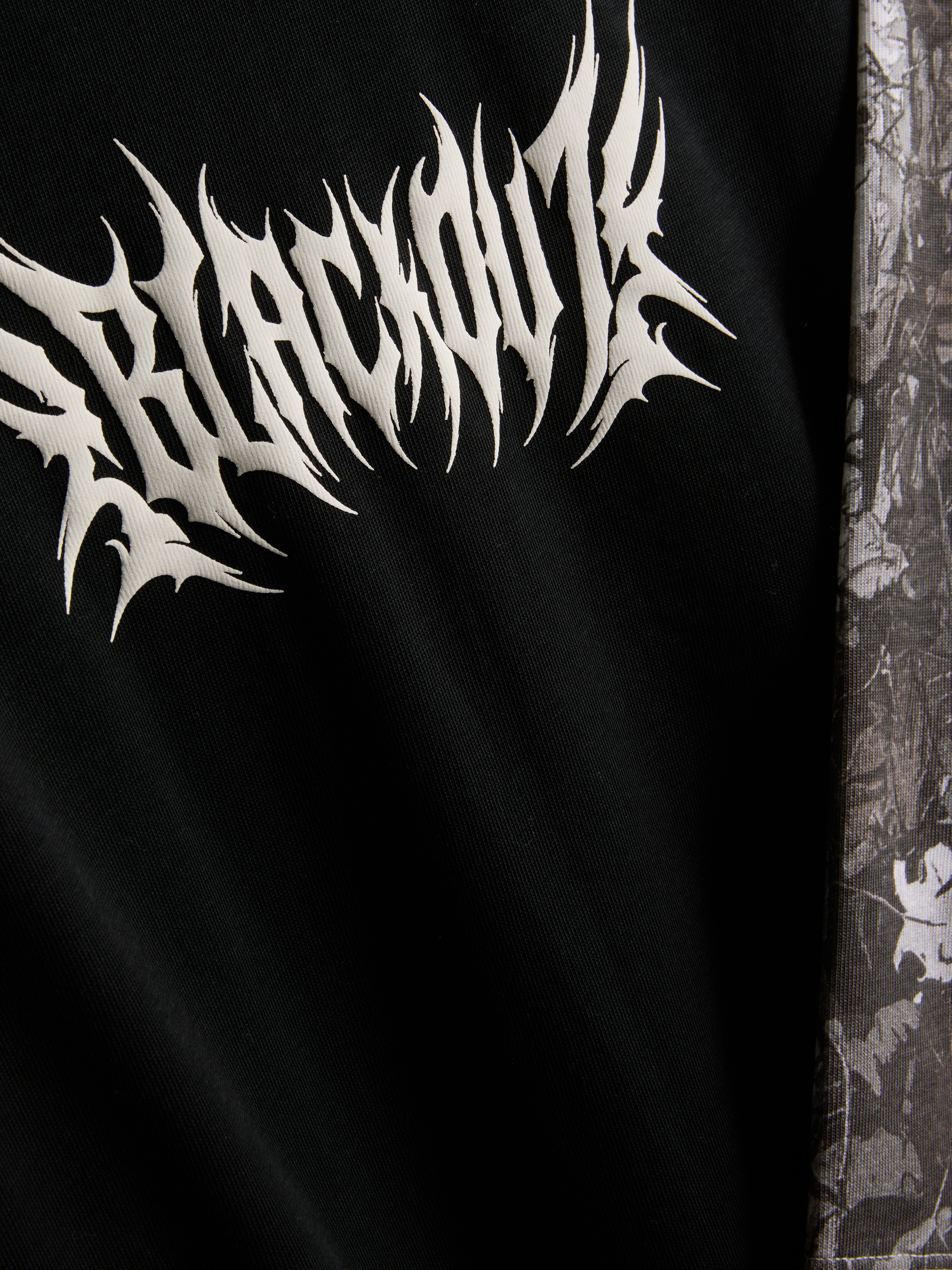 Layered-Look Graphic T-Shirt