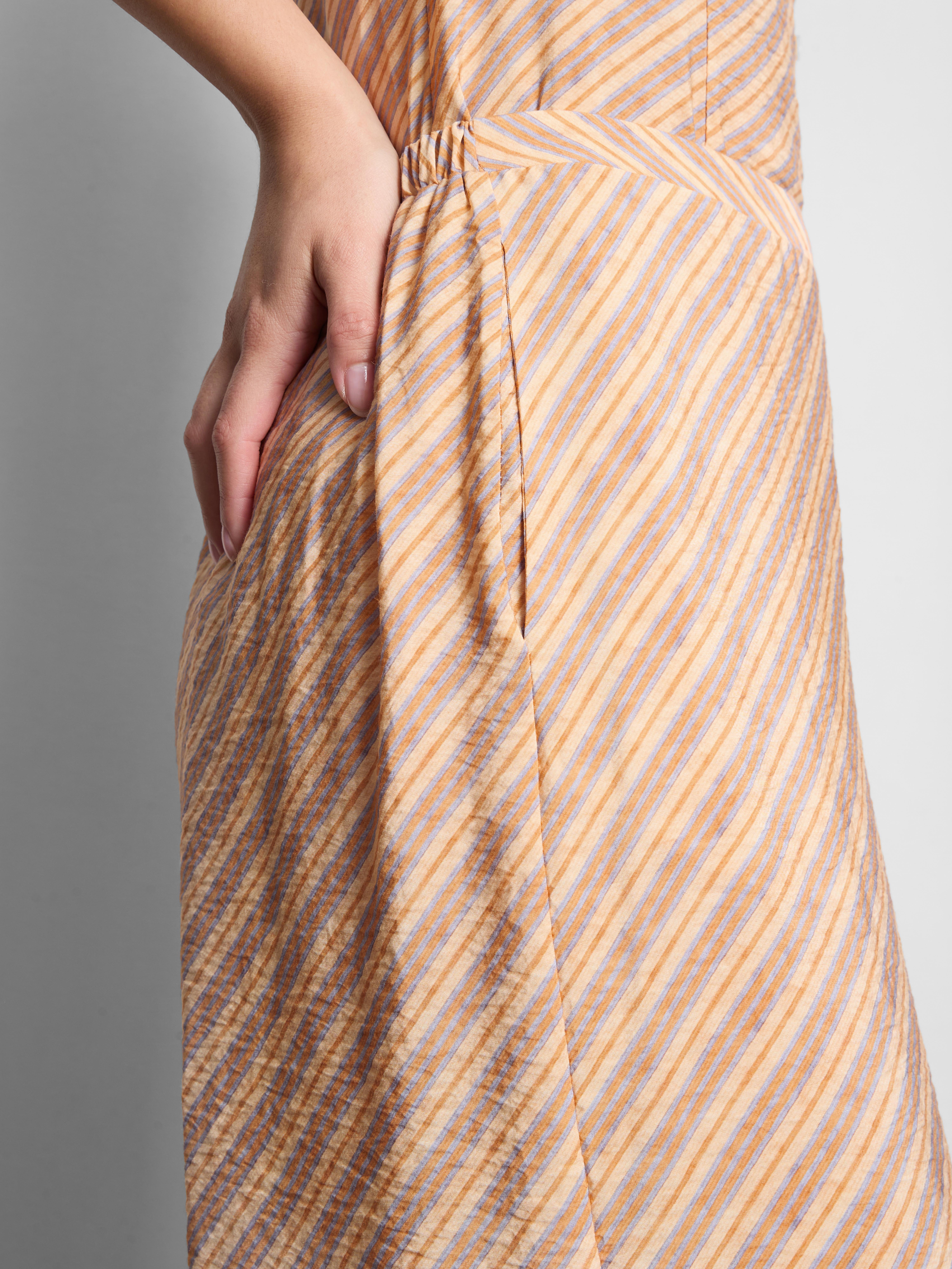 Striped Wide Leg Trousers