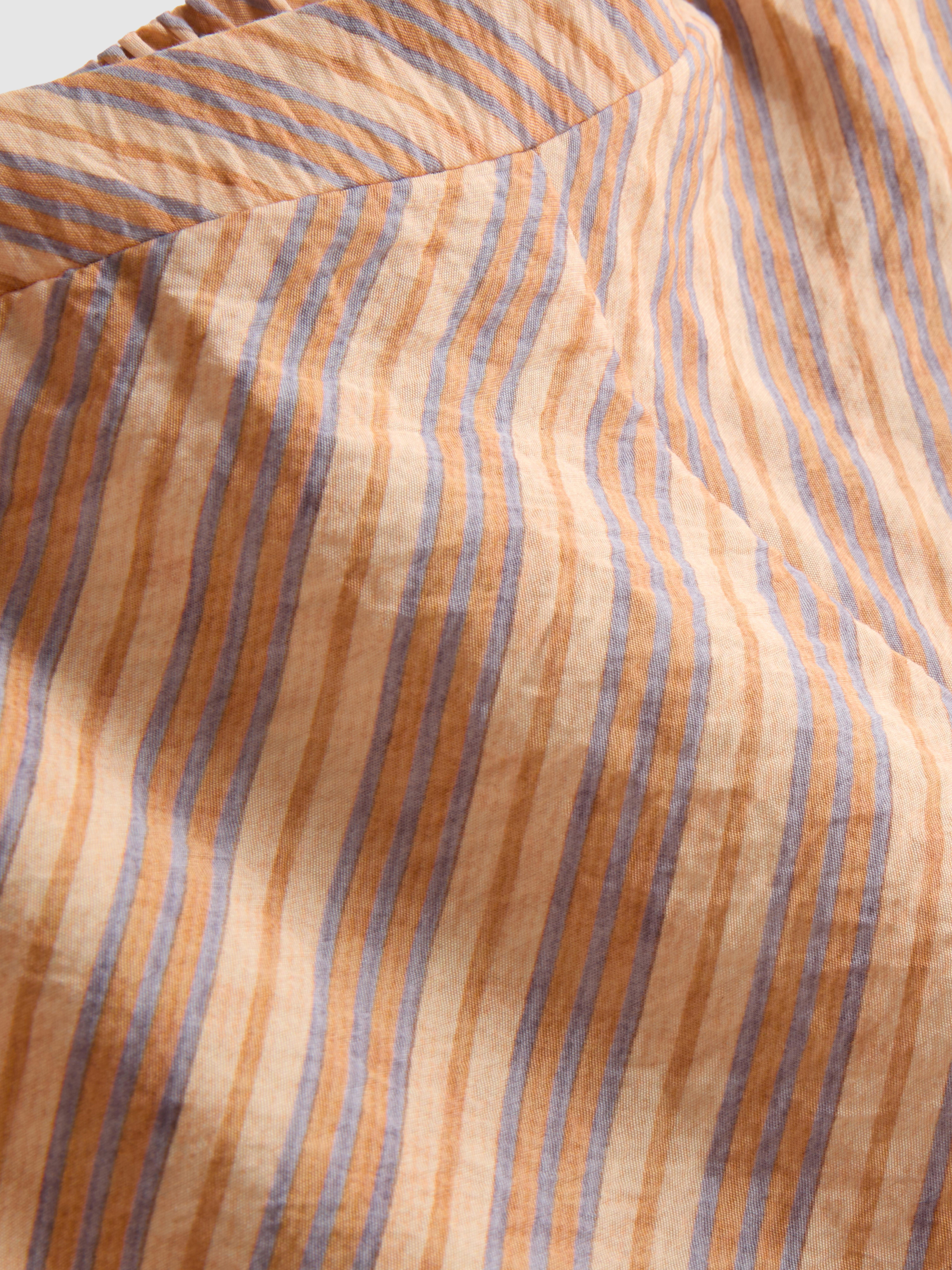 Striped Wide Leg Trousers
