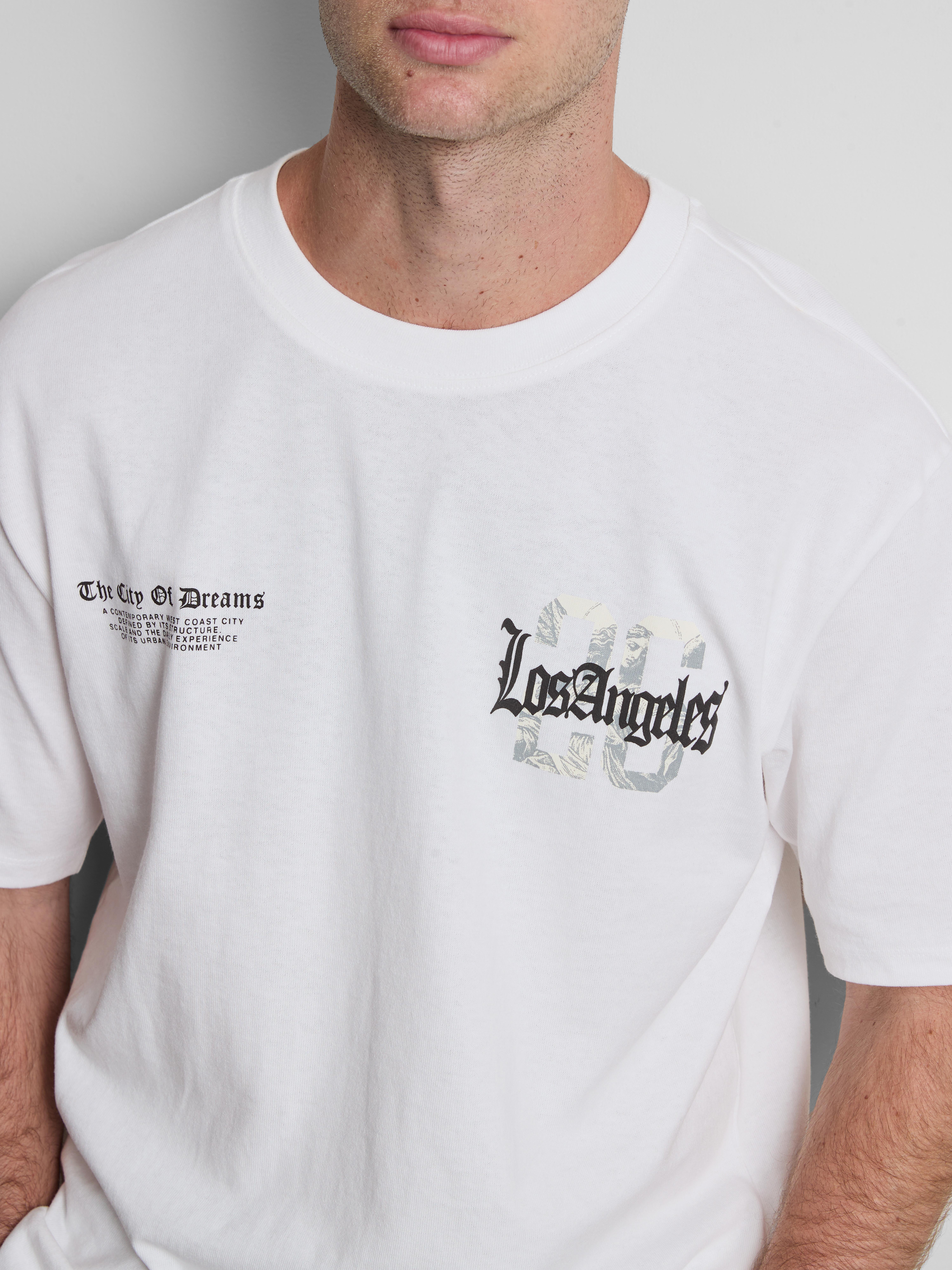 Pure Cotton Los Angeles Graphic T-Shirt