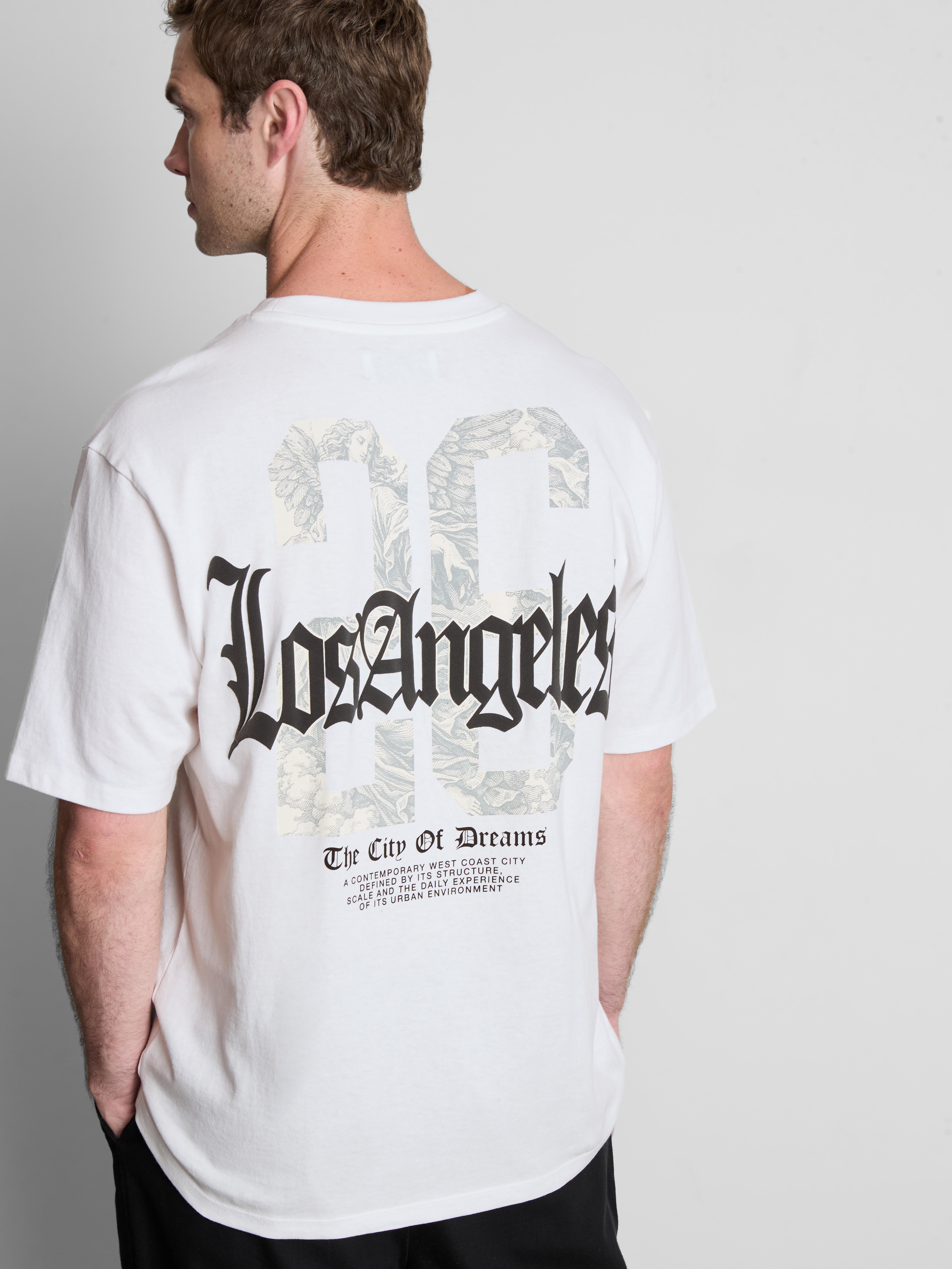 Pure Cotton Los Angeles Graphic T-Shirt