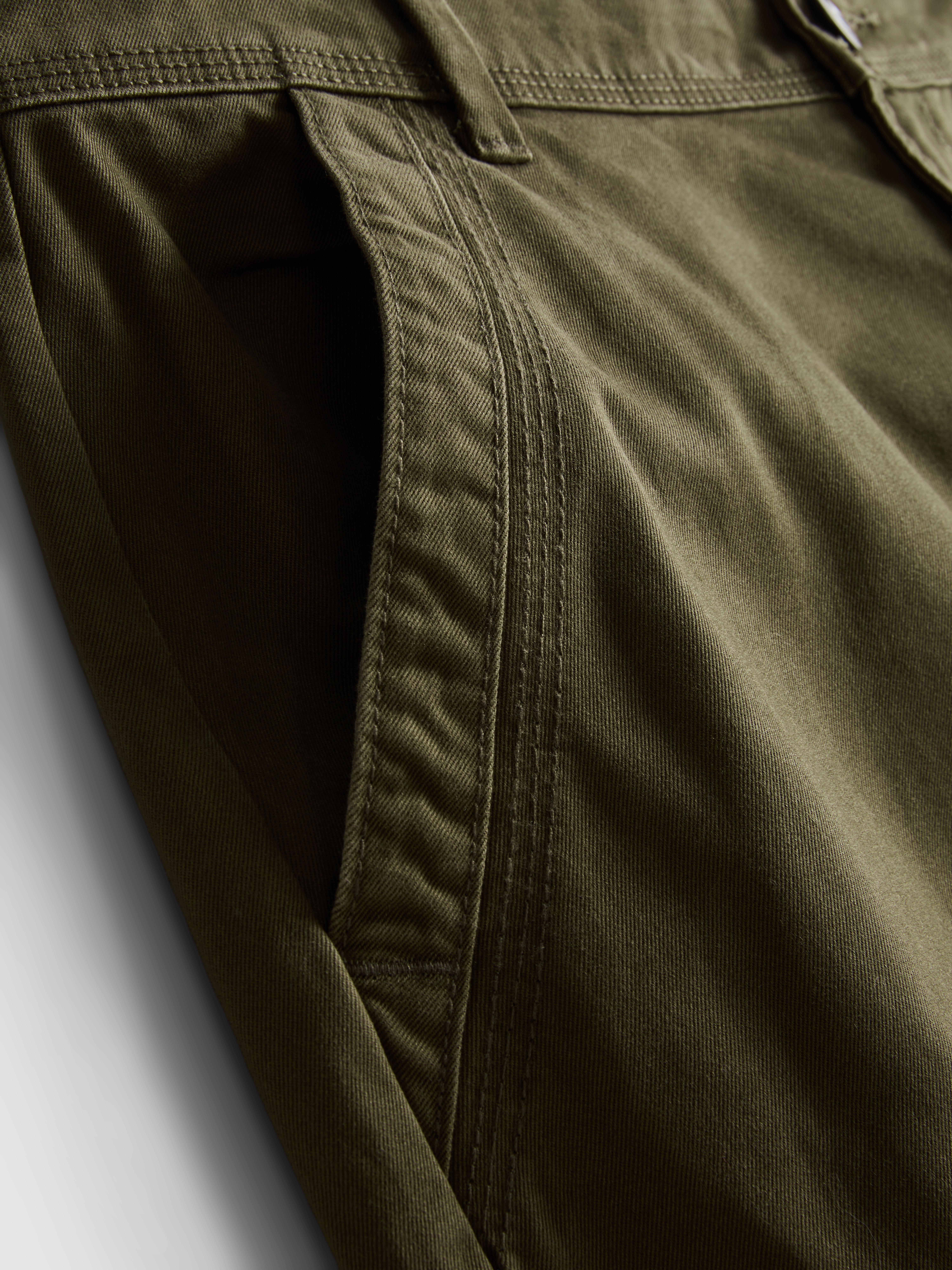 Pure Cotton Loose Fit Cargo Pants