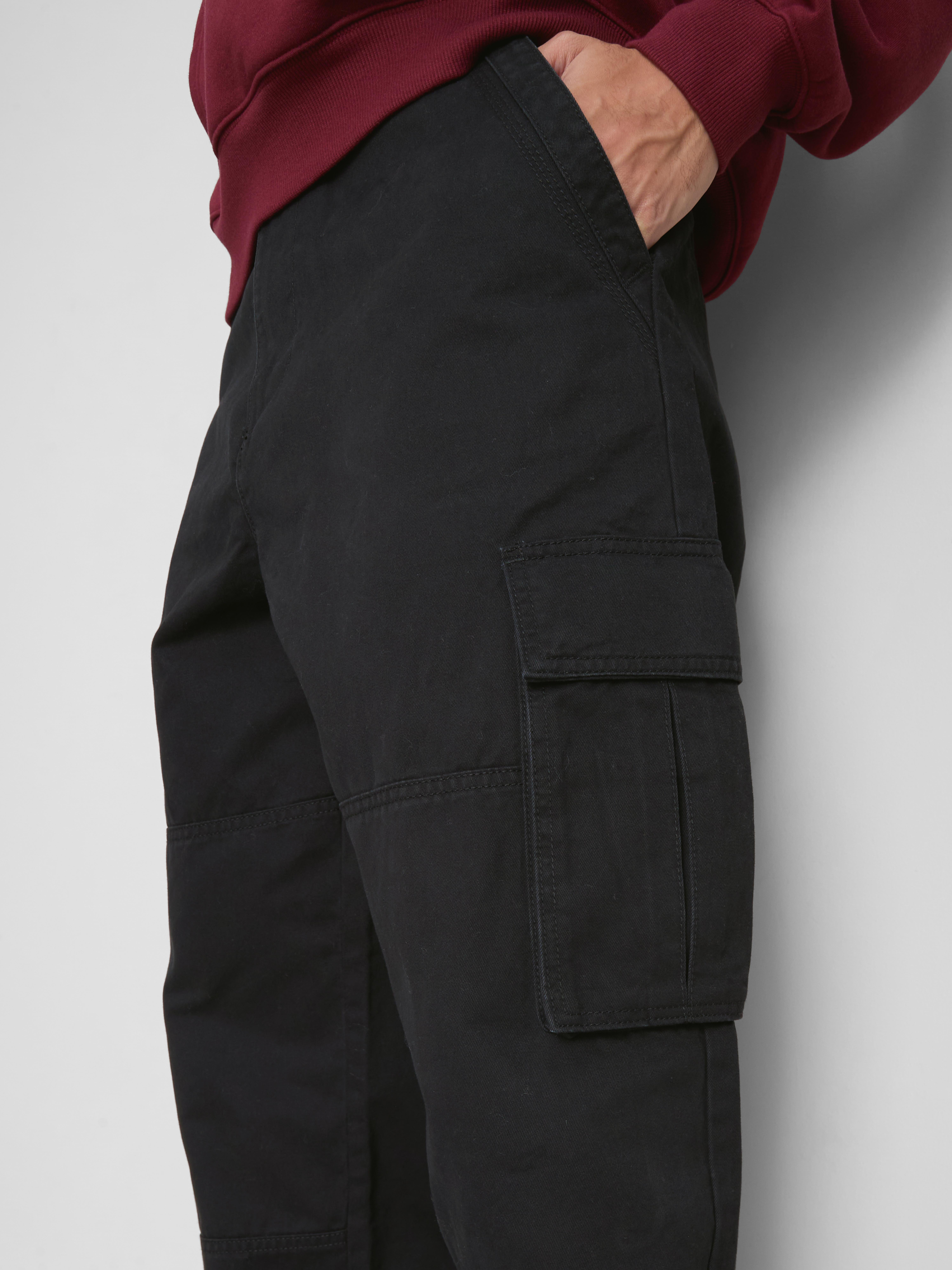 Pure Cotton Loose Fit Cargo Pants