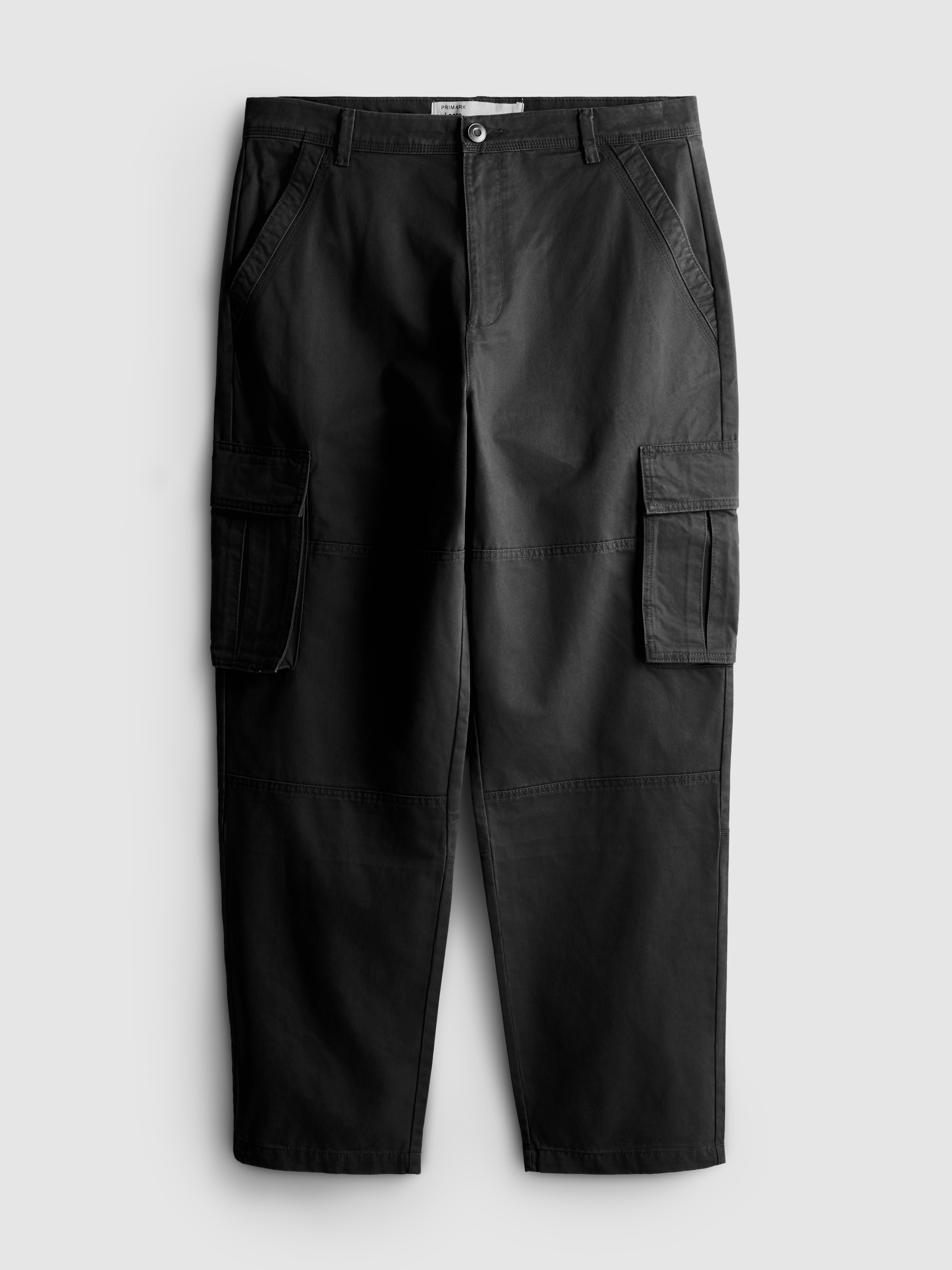 Pure Cotton Loose Fit Cargo Pants