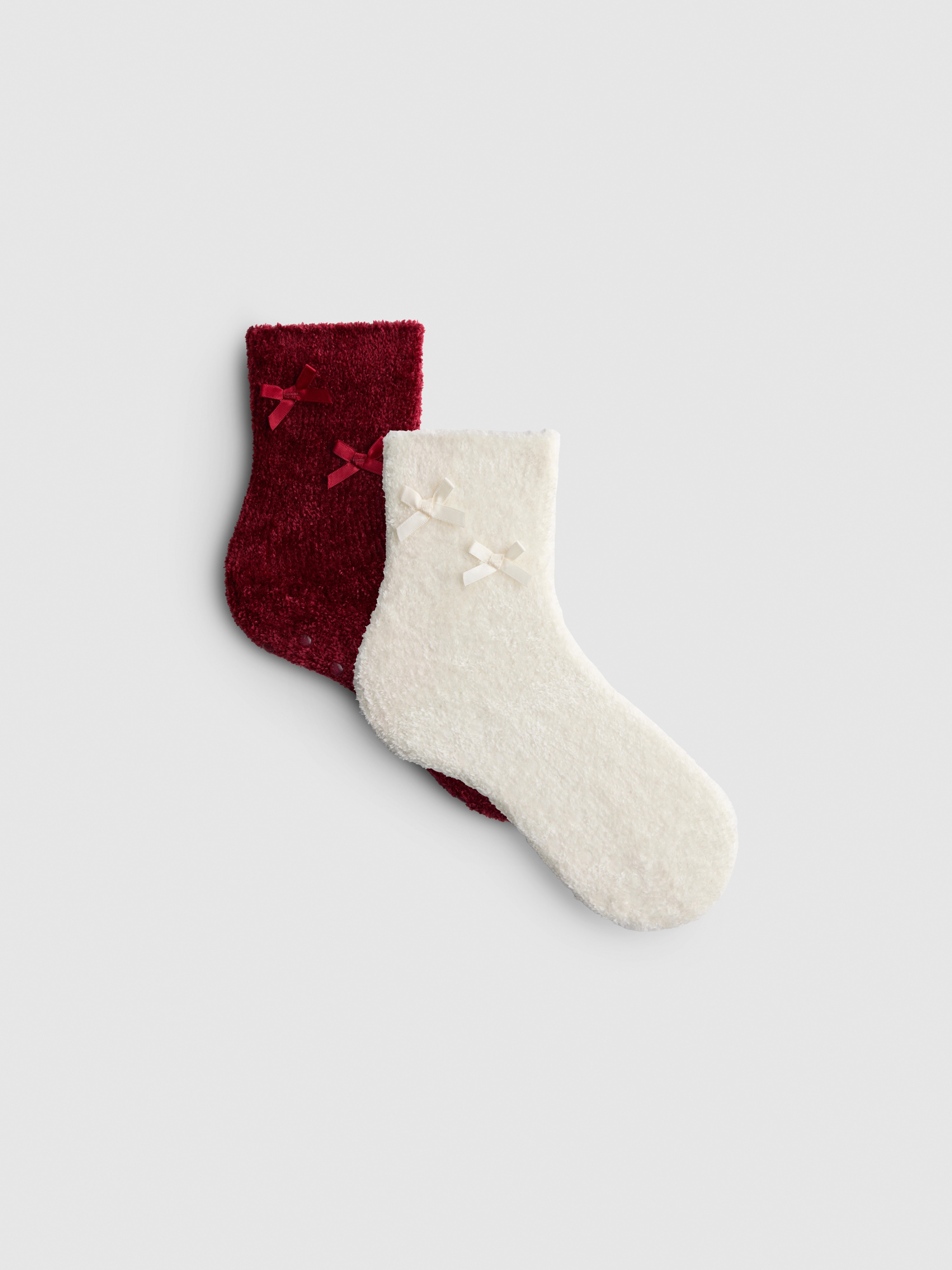 2-Pack Chenille Cozy Socks