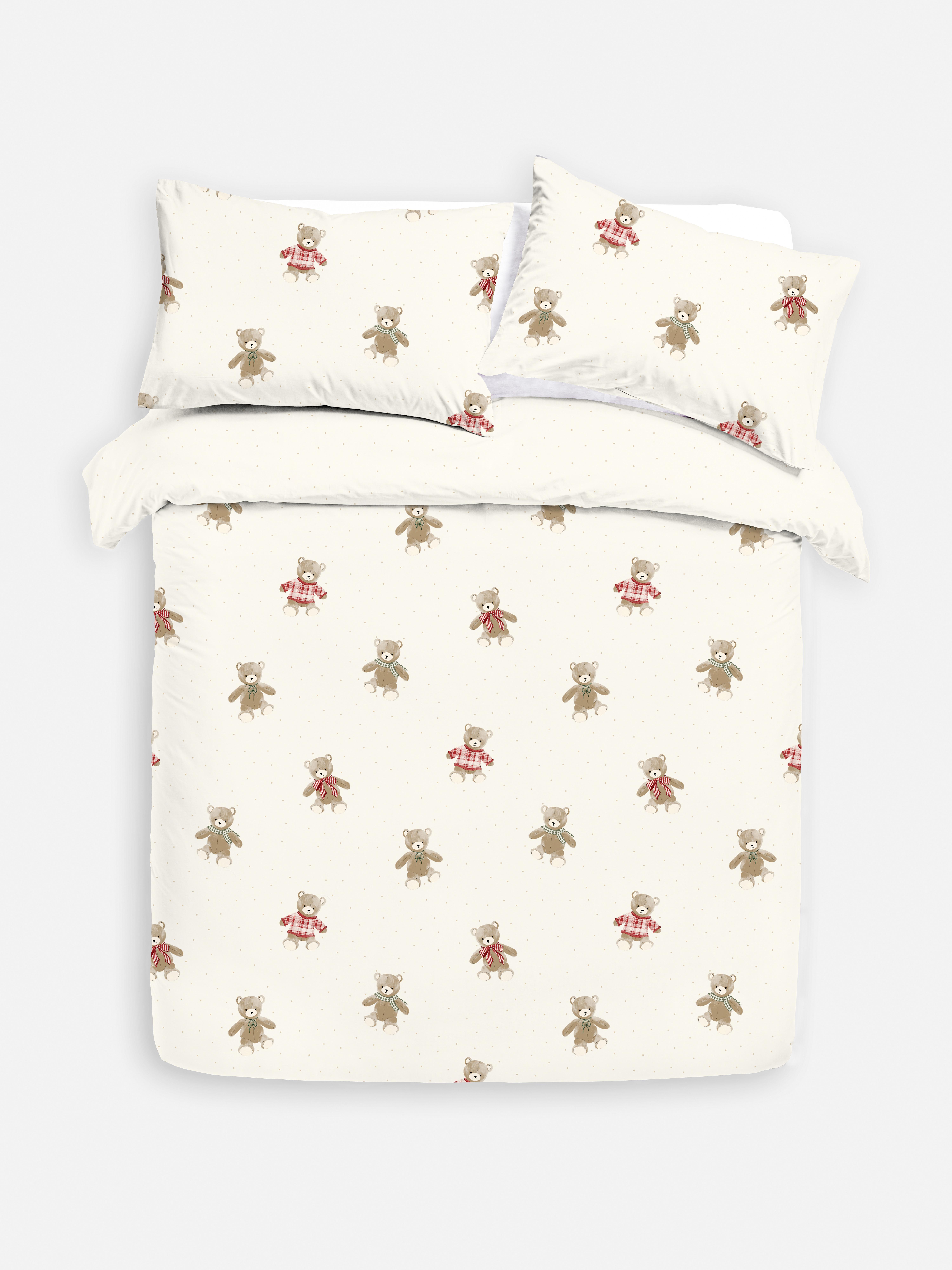Juego de funda nórdica con ositos - Color crema | Primark