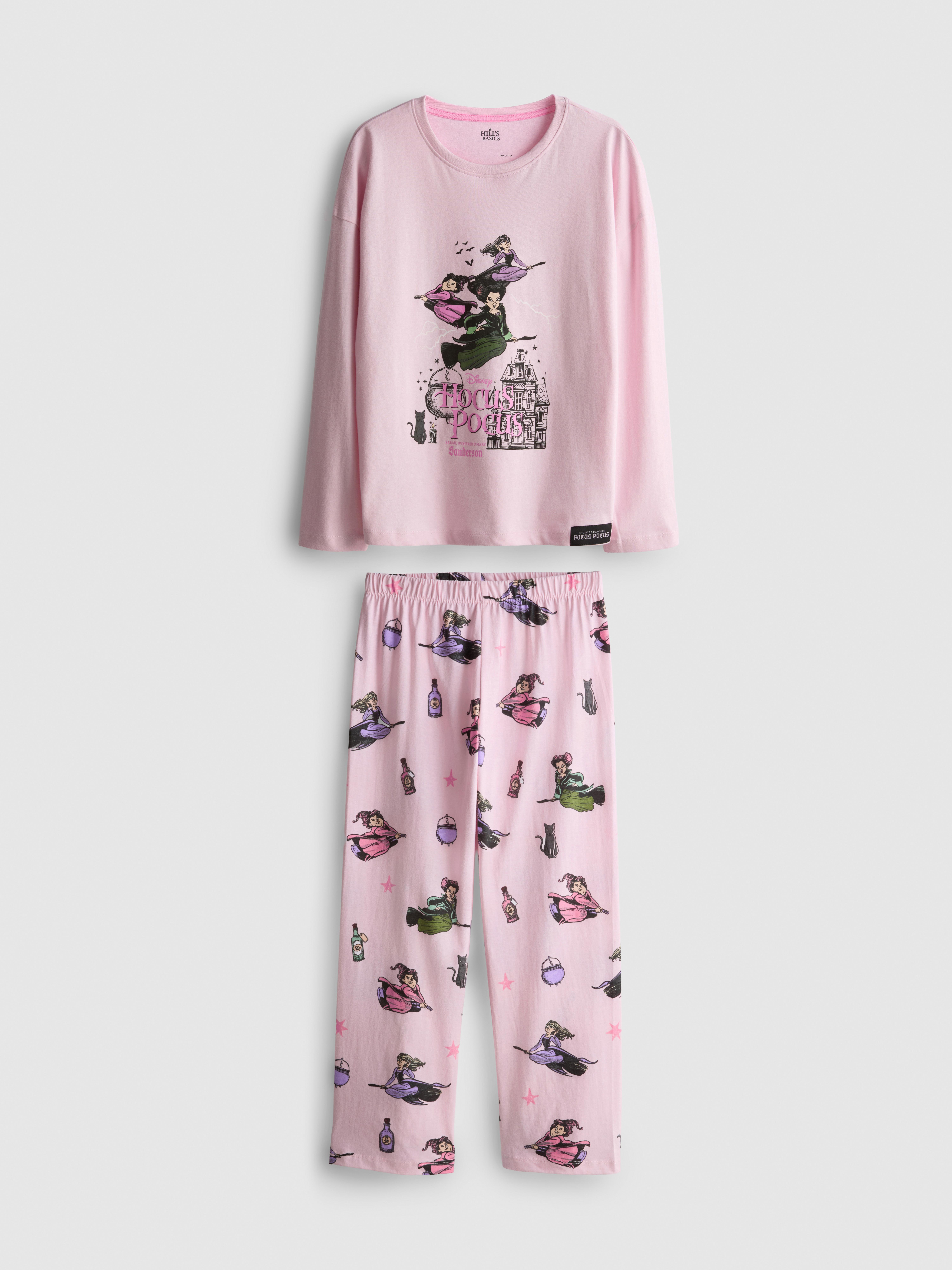 7-15 anos | Pijama Disney Três Bruxas Loucas