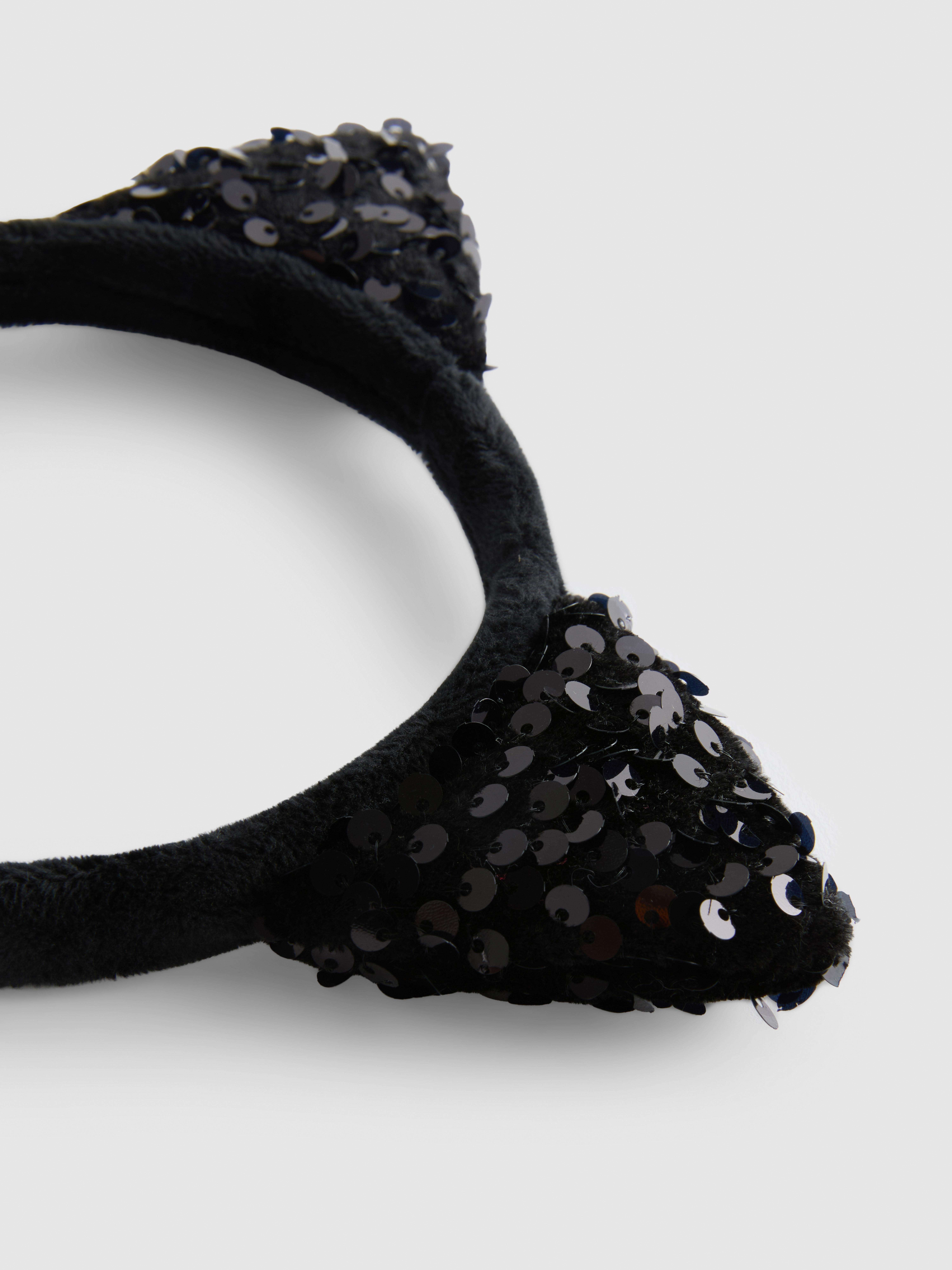 Sequin Cat Ear Headband