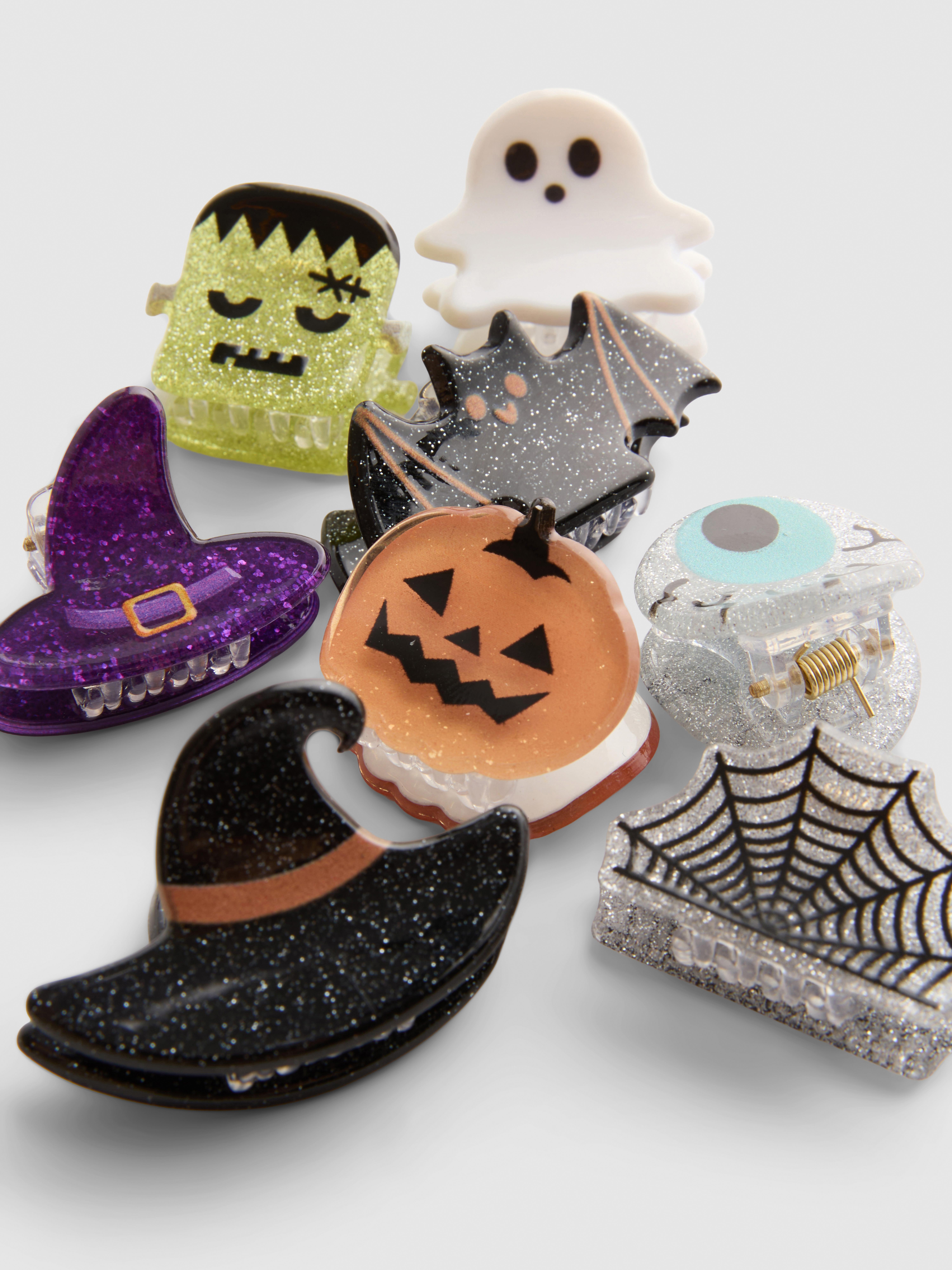 8pk Halloween Hair Clips