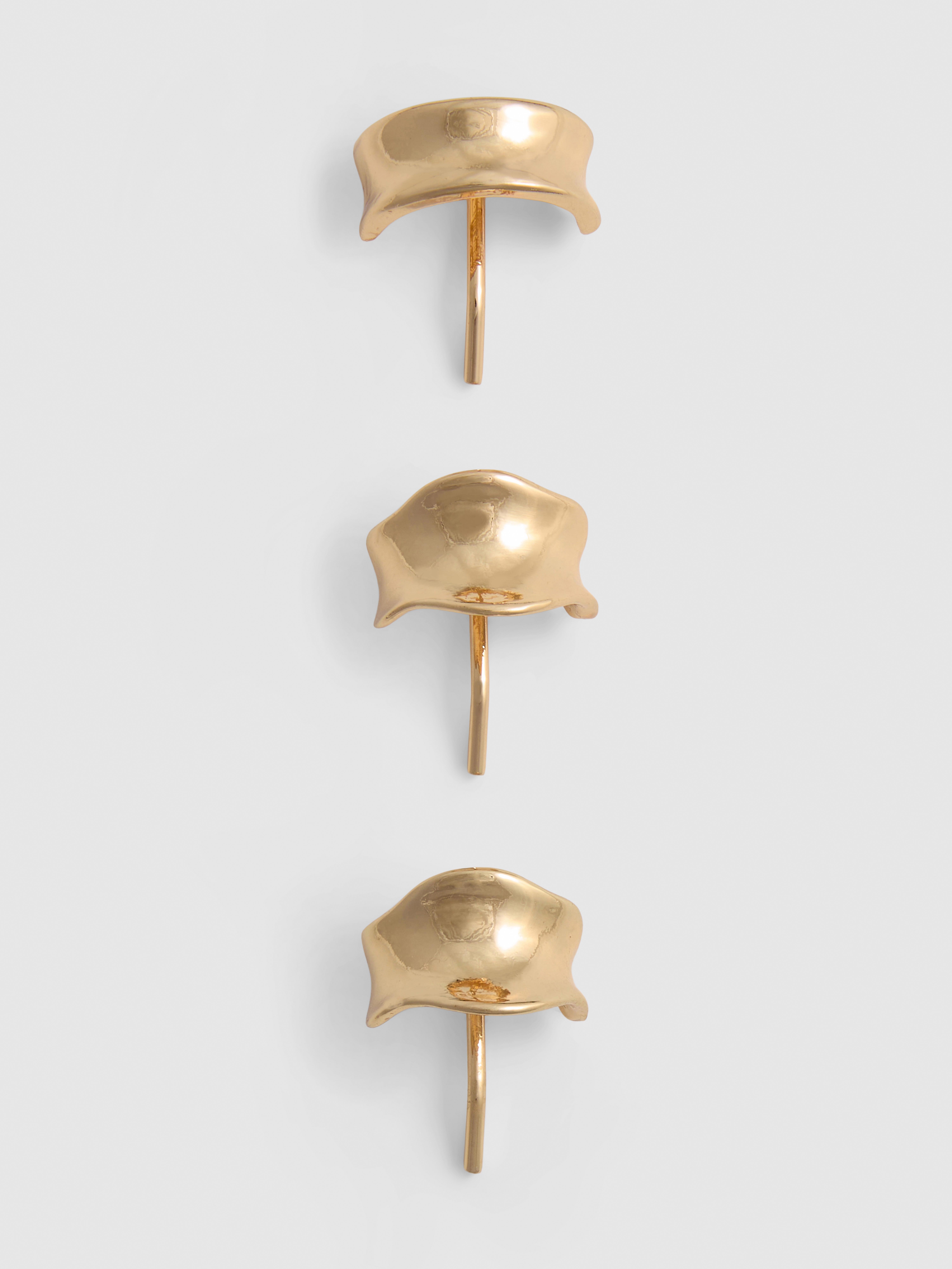 3pk Paula Echevarría Sculpted Hair Pins