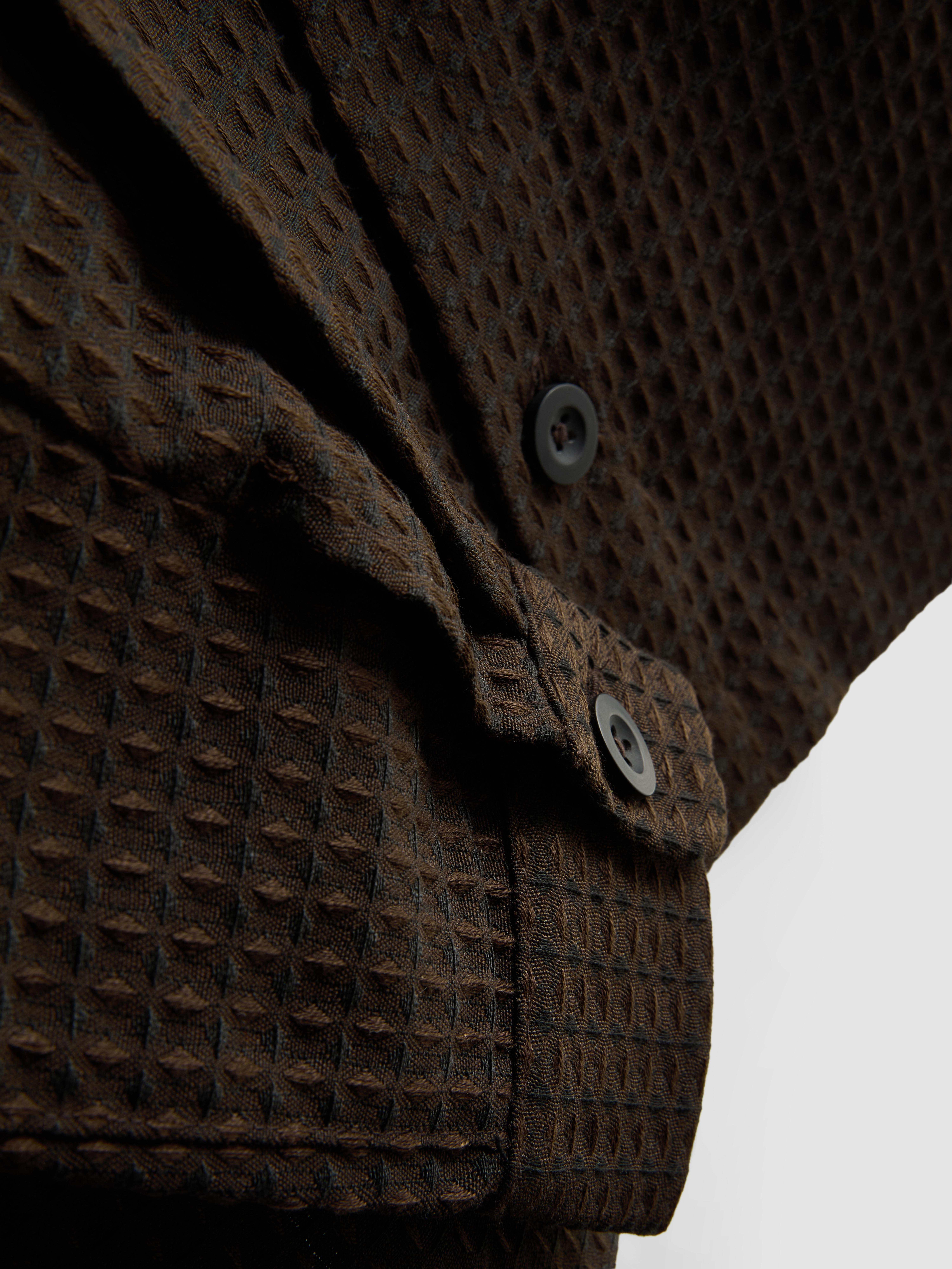 The Edit Textured Overshirt