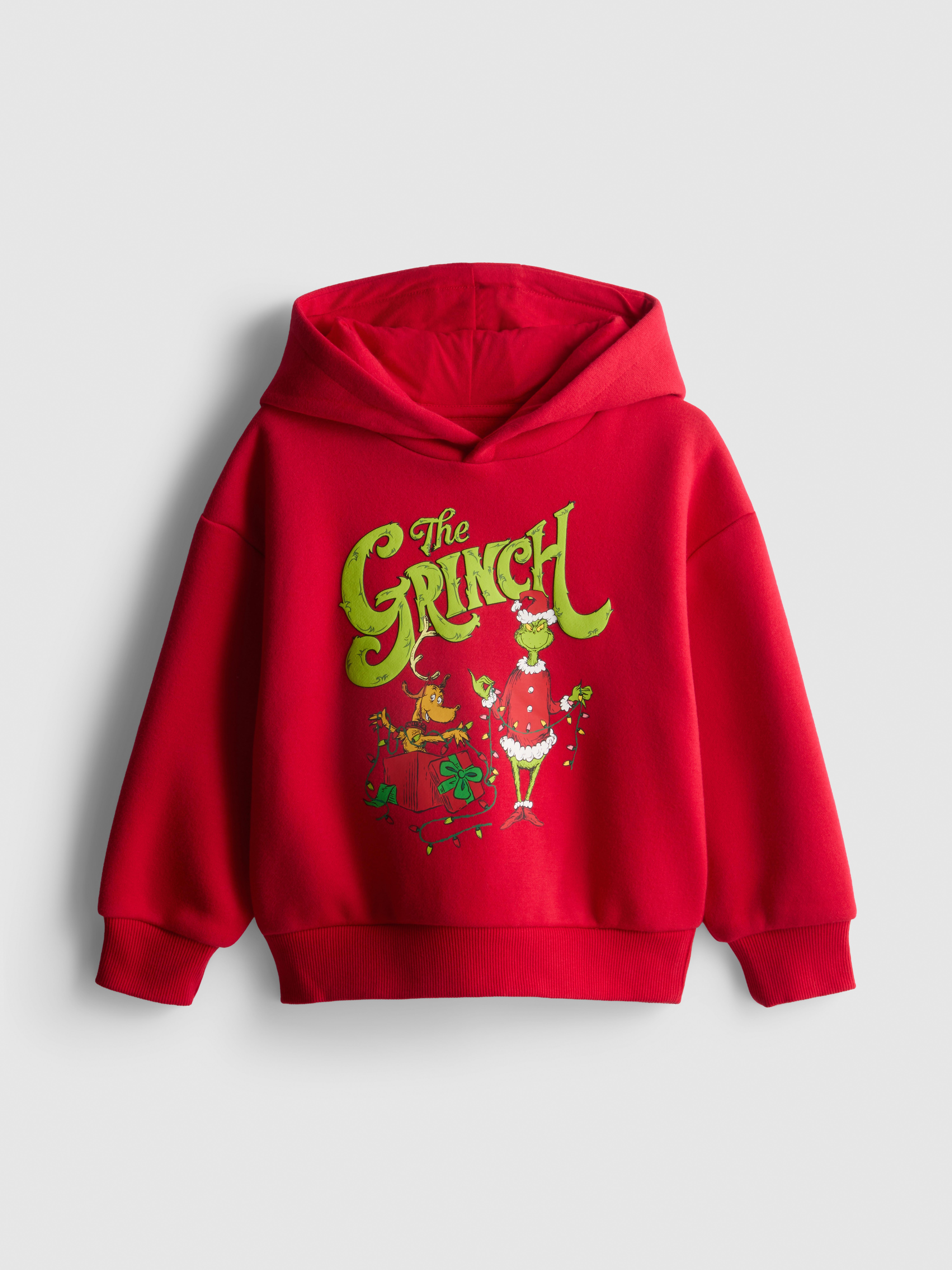 Red 1-9yrs | The Grinch Hoodie | Primark