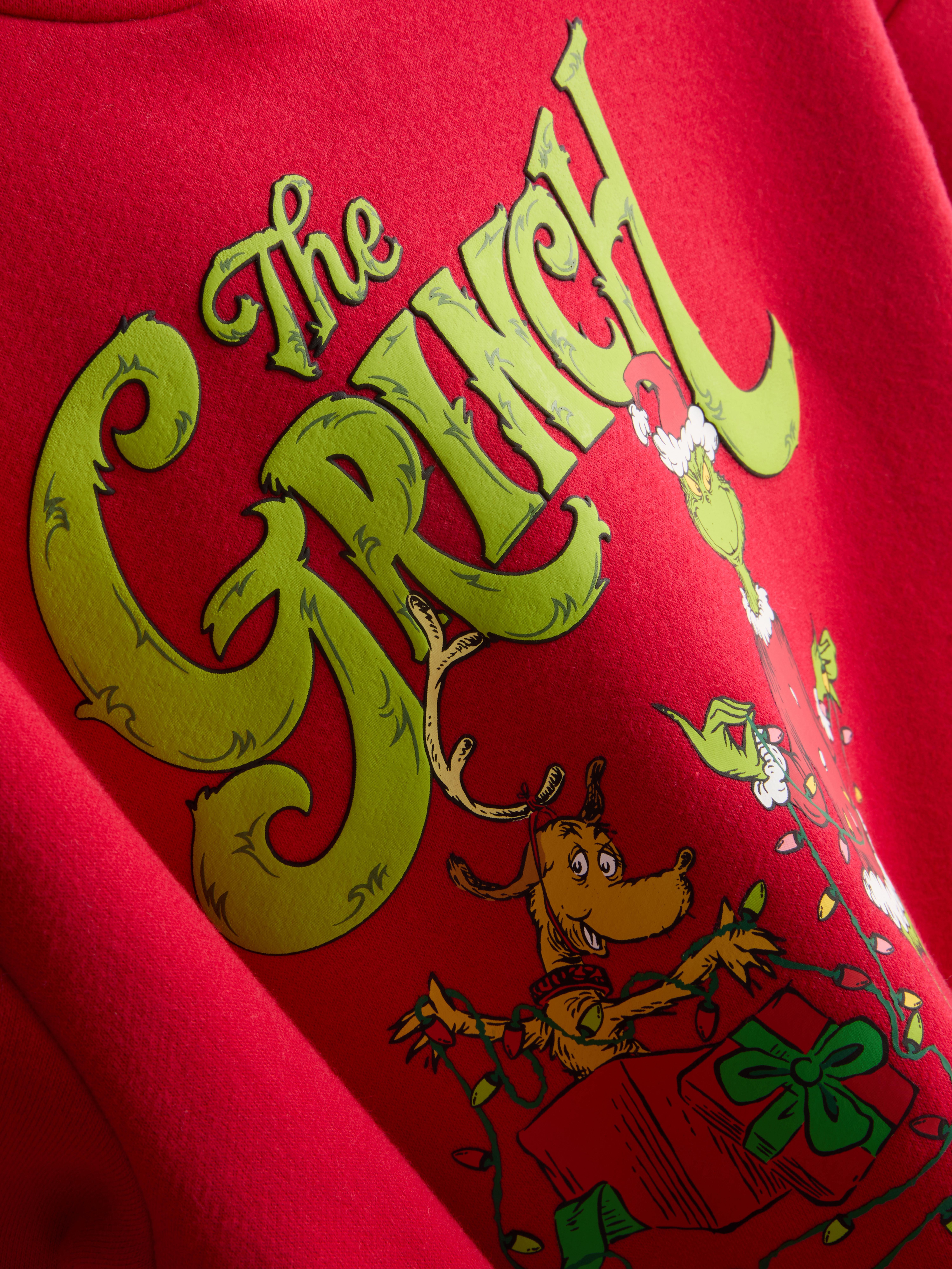 Red 1-9yrs | The Grinch Hoodie | Primark