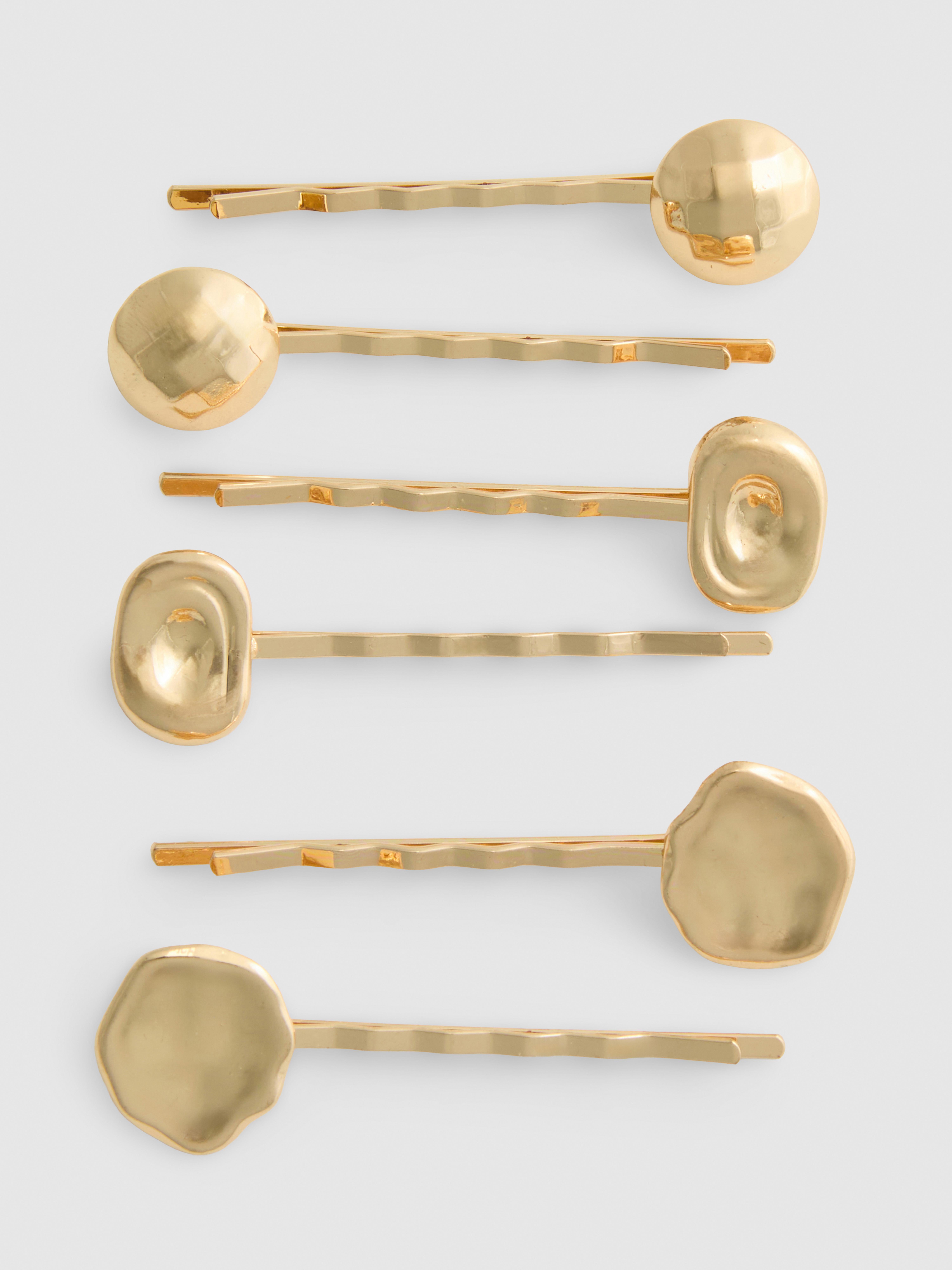 Sculpturale schuifspeldjes, set van 6