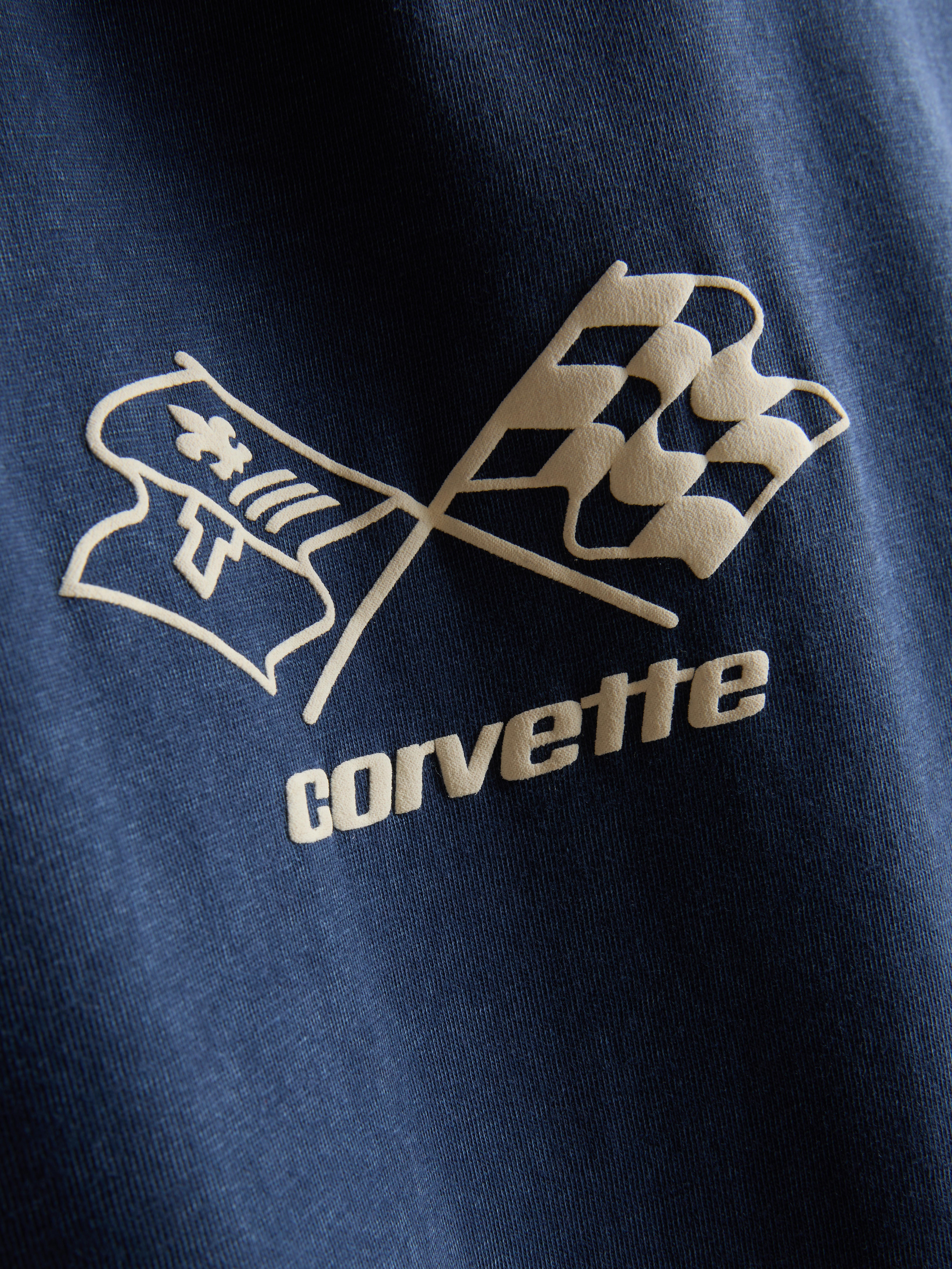 Pure Cotton Chevrolet Corvette Graphic T-Shirt