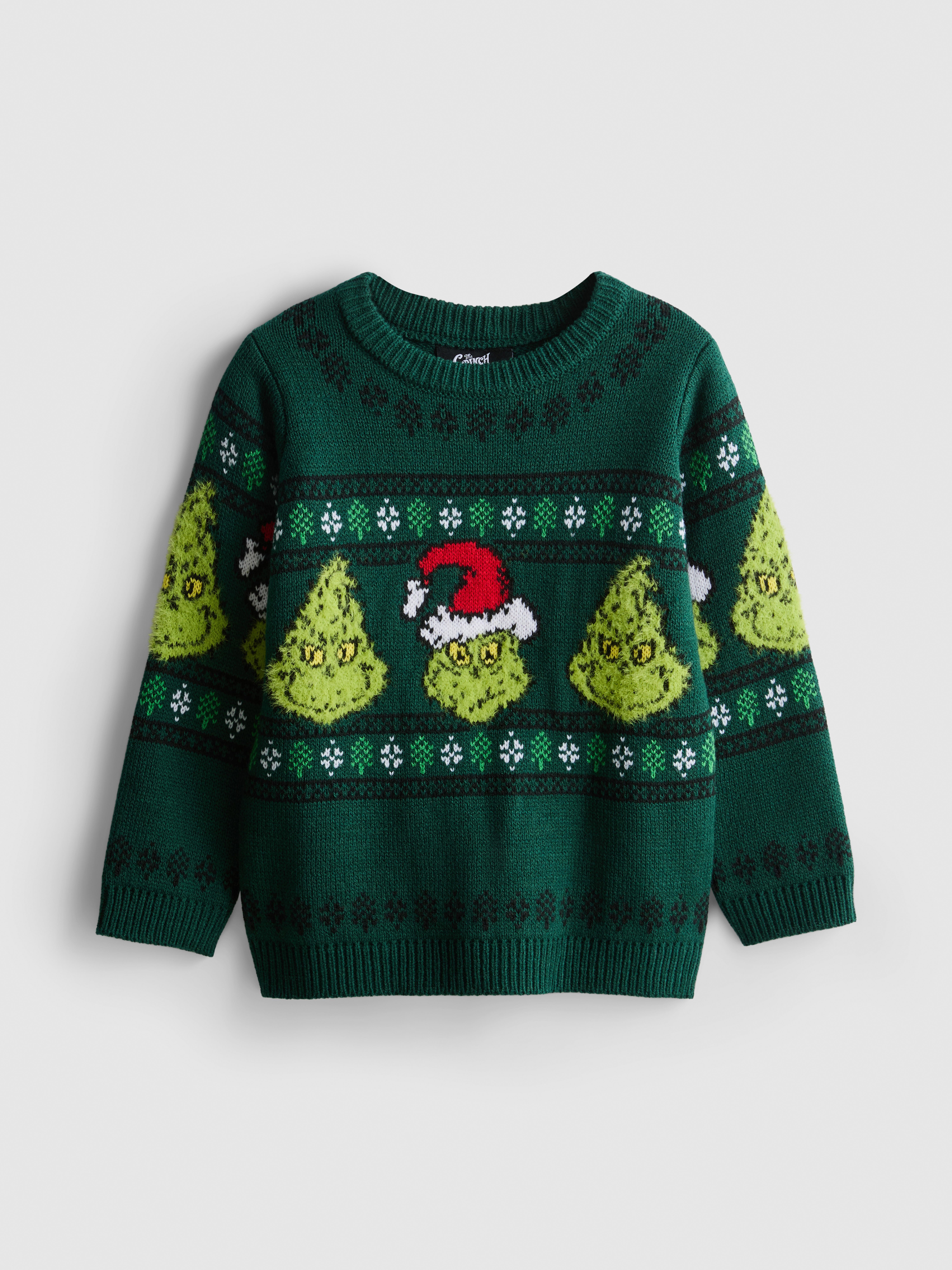 1-7 ans | Pull de Noël Le Grinch