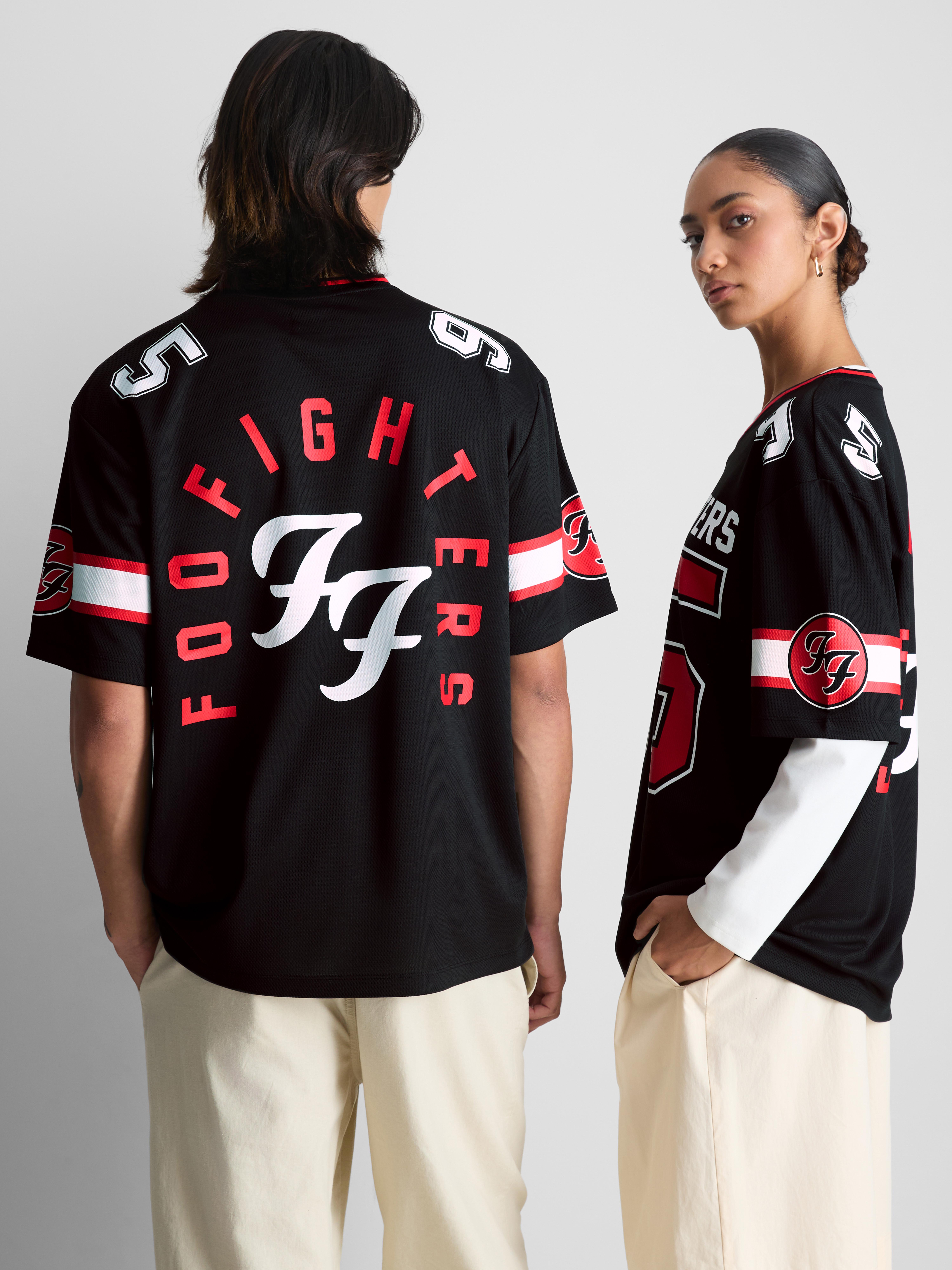 Foo Fighters Mesh Jersey T-Shirt