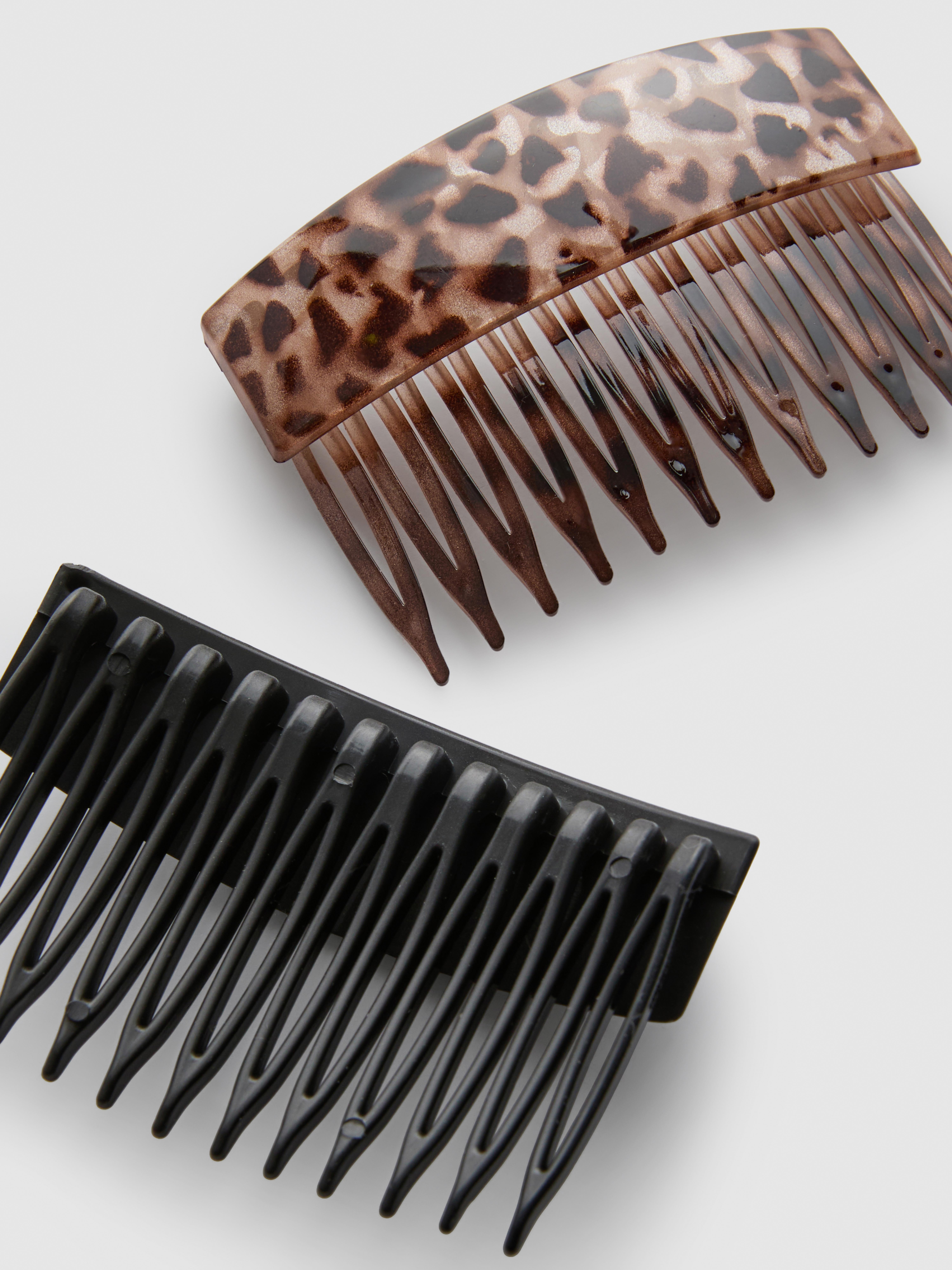 2pk Wide Hair Combs