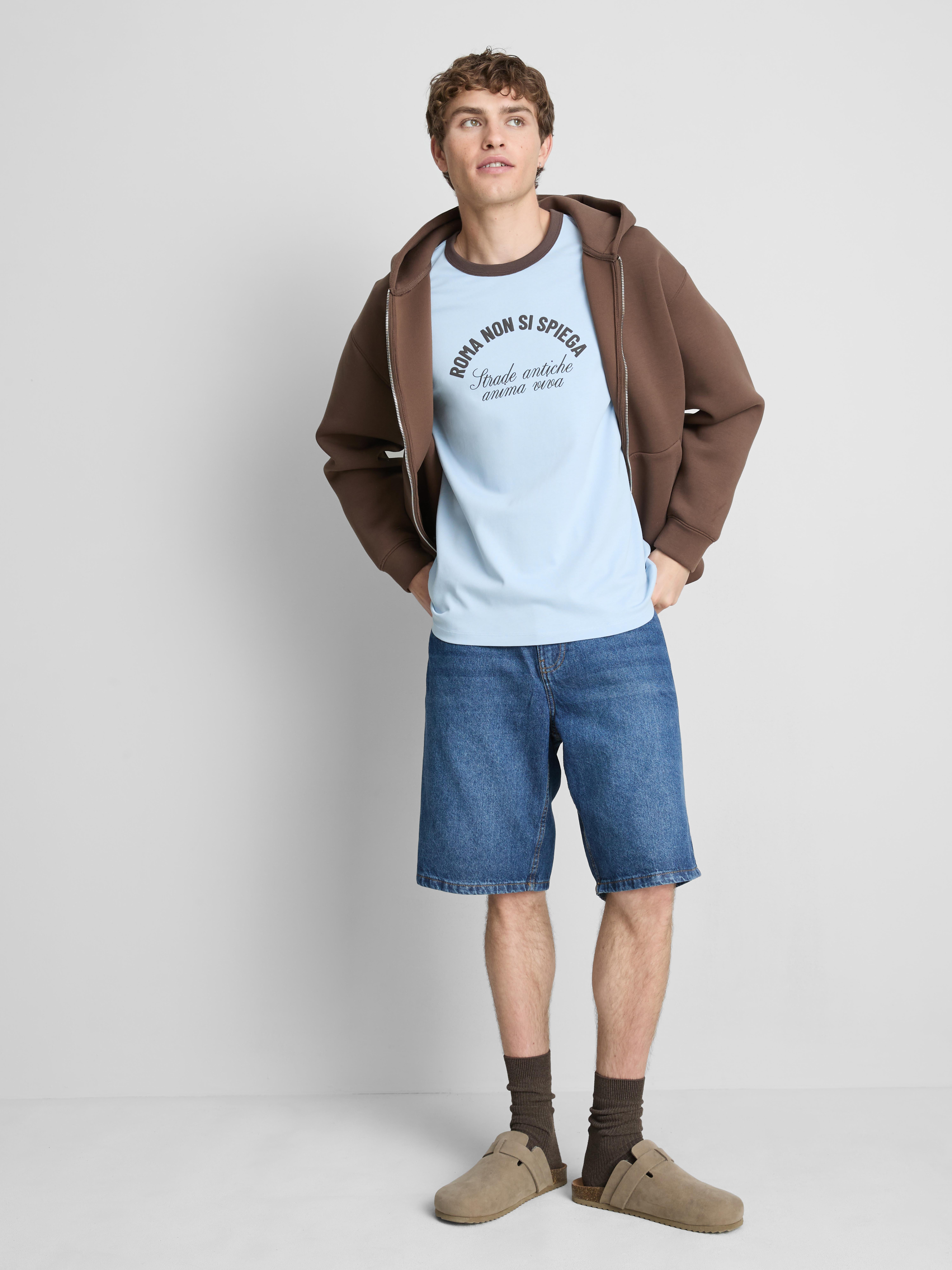 Rome Slogan T-Shirt