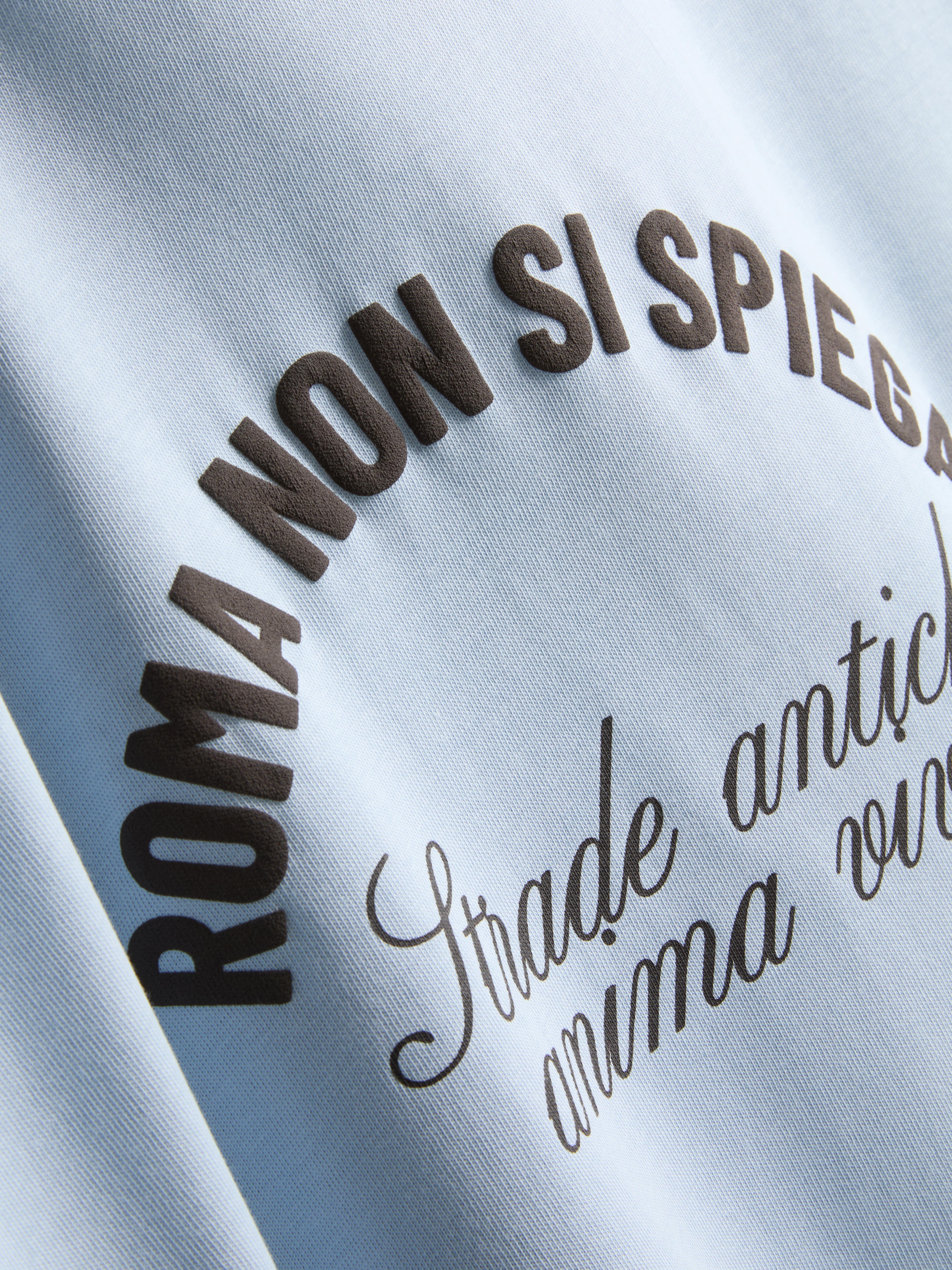 Tricou cu slogan Roma