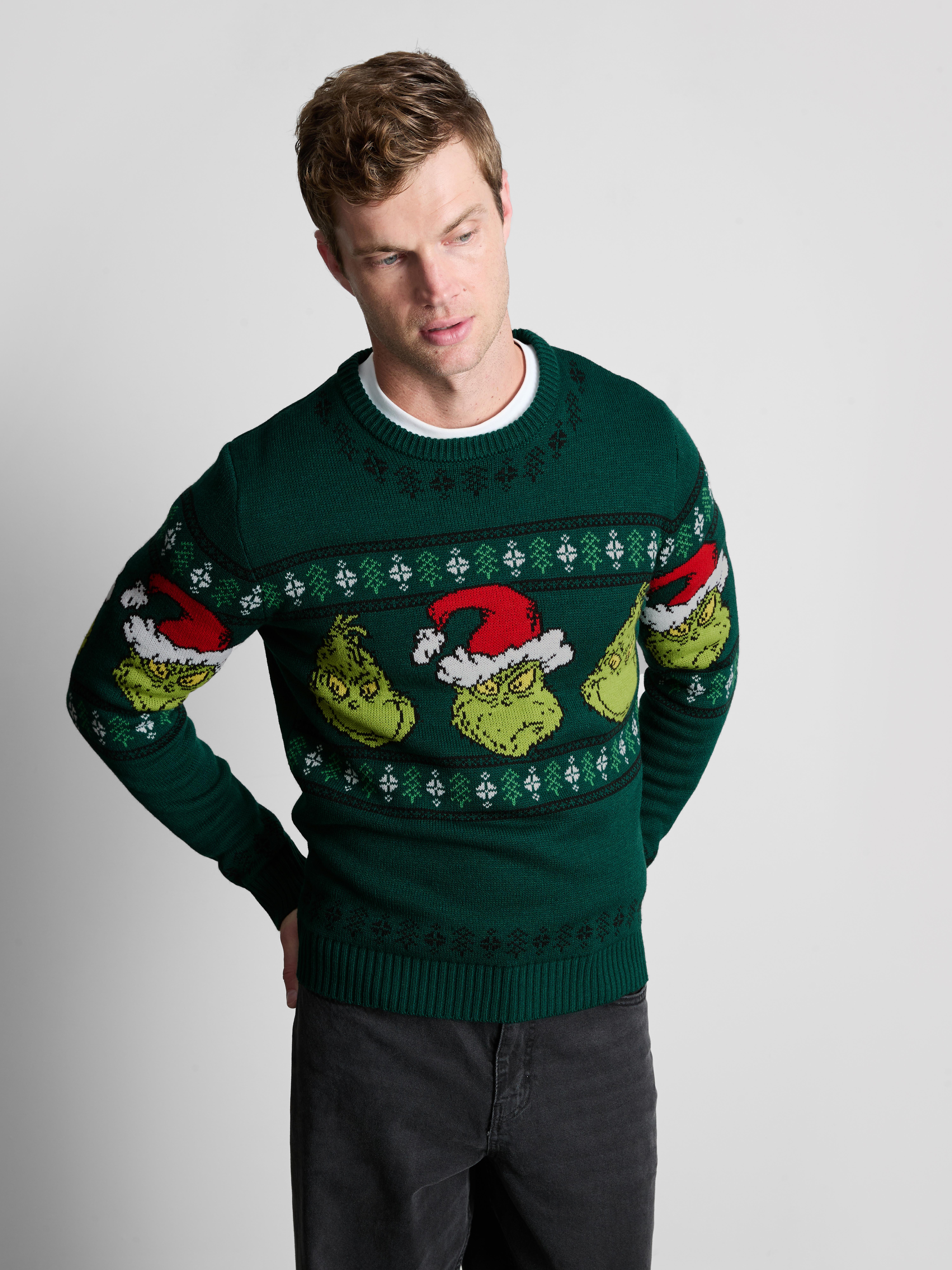 The Grinch Fair Isle Christmas Sweater