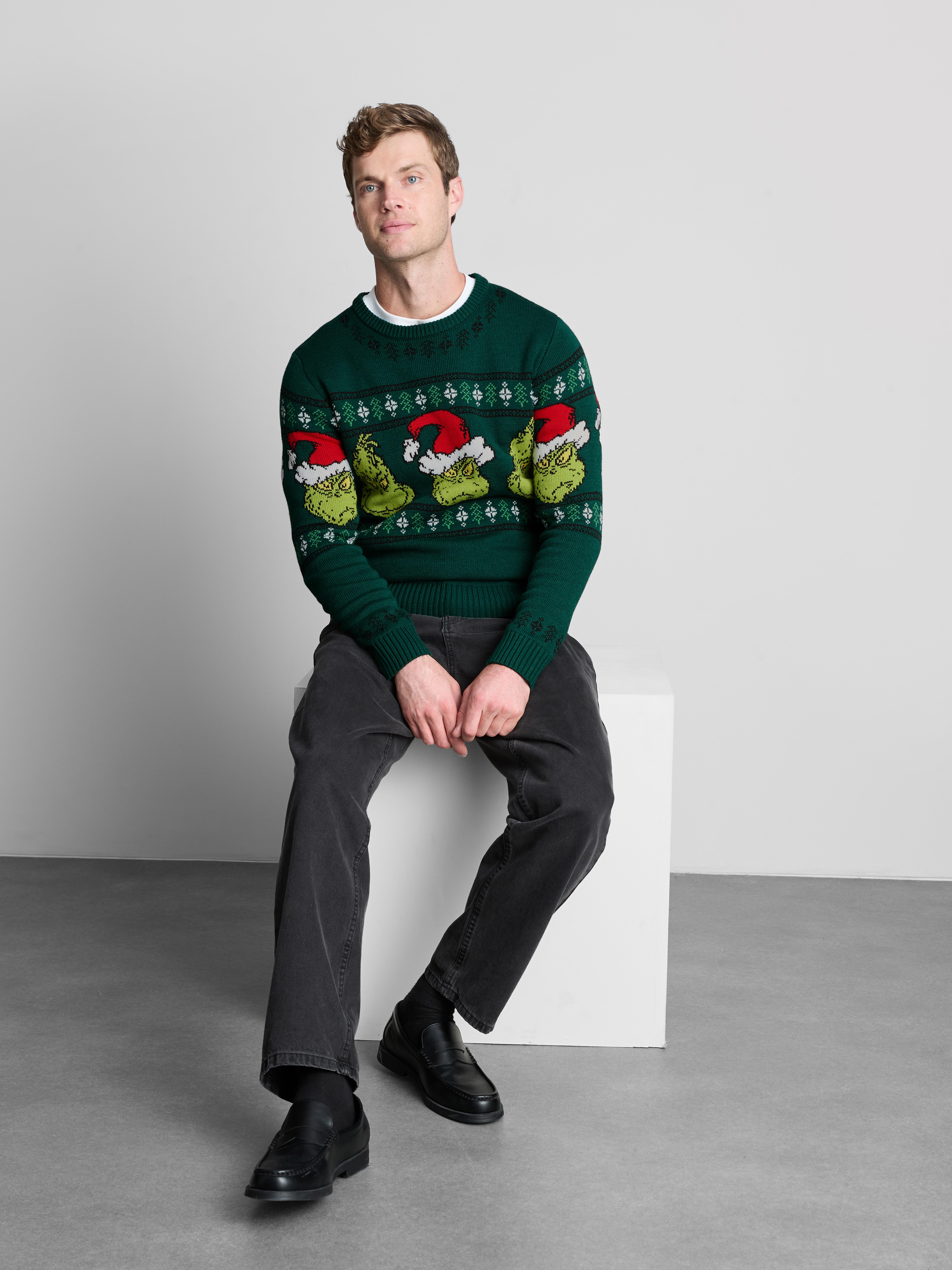 The Grinch Fair Isle Christmas Sweater