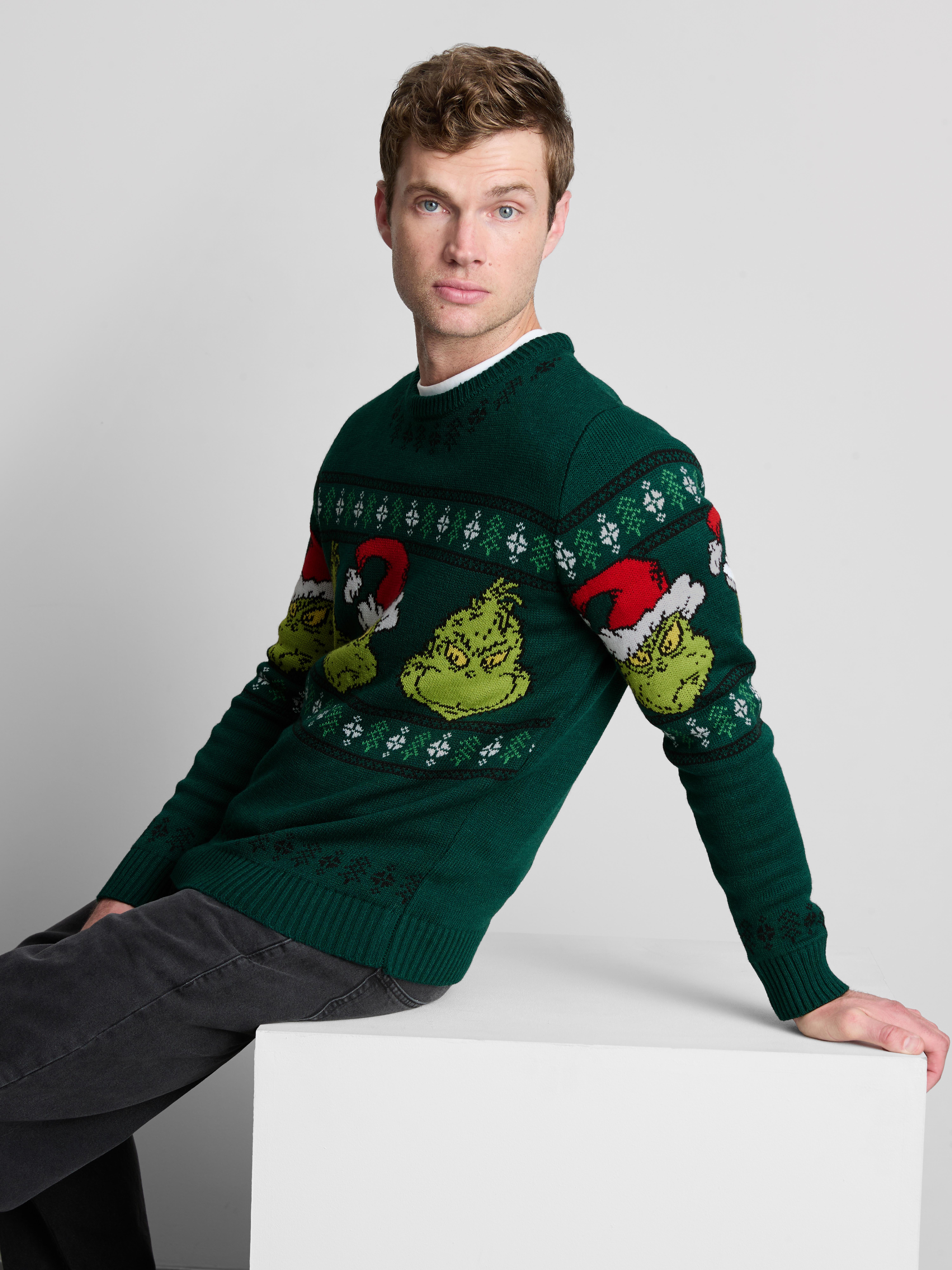 The Grinch Fair Isle Christmas Sweater