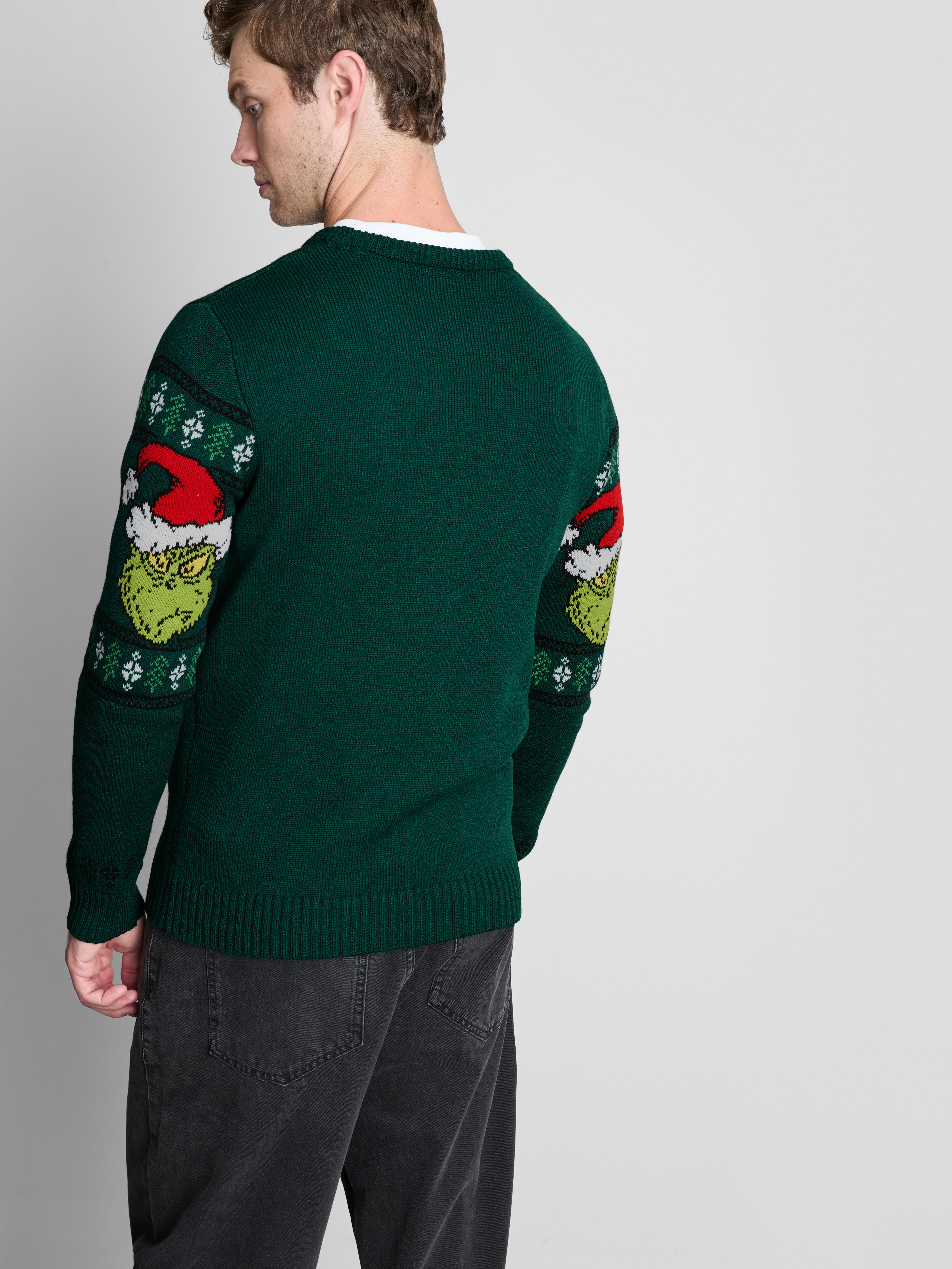The Grinch Fair Isle Christmas Sweater