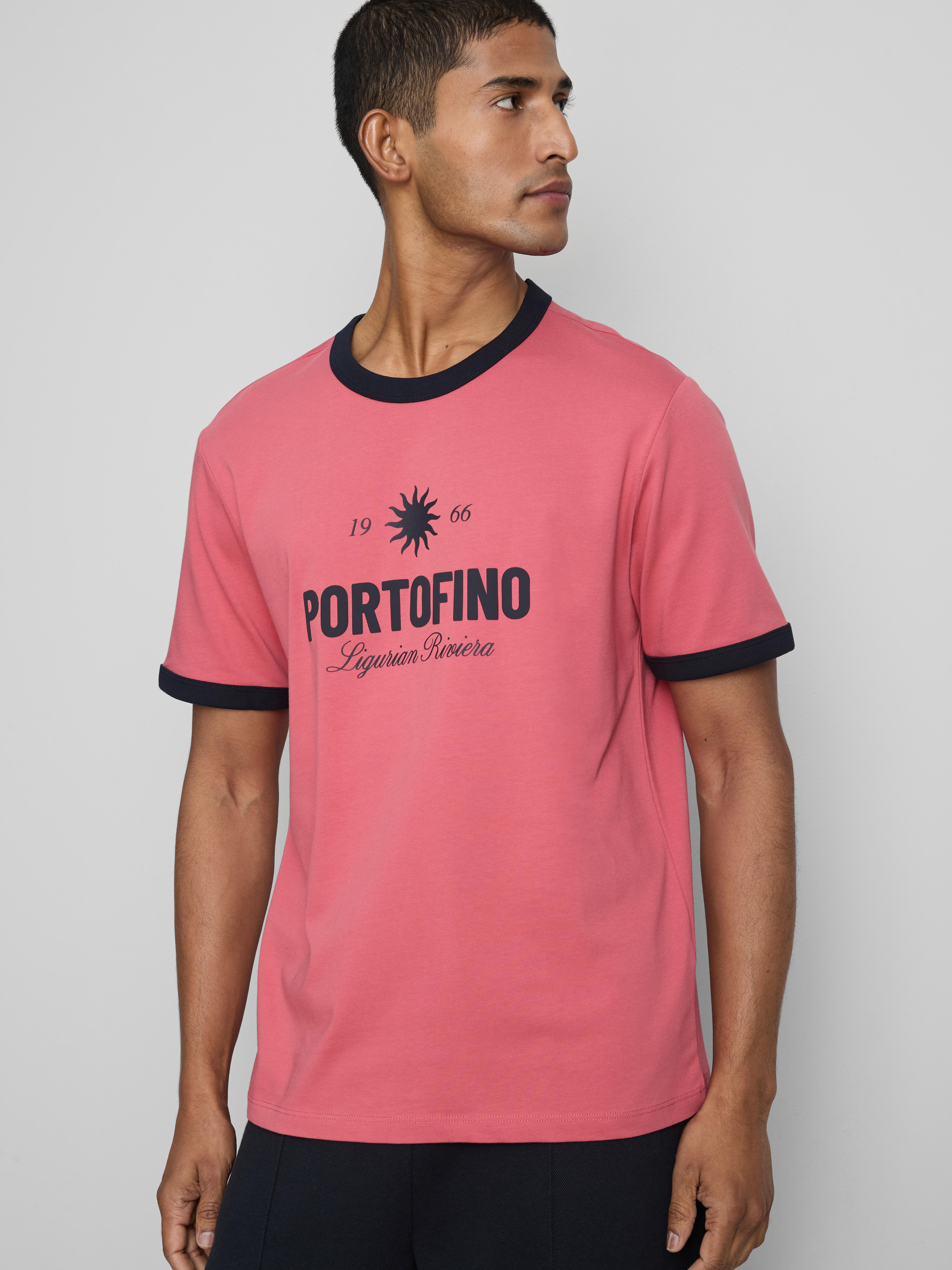 T-Shirt mit Portofino-Grafik