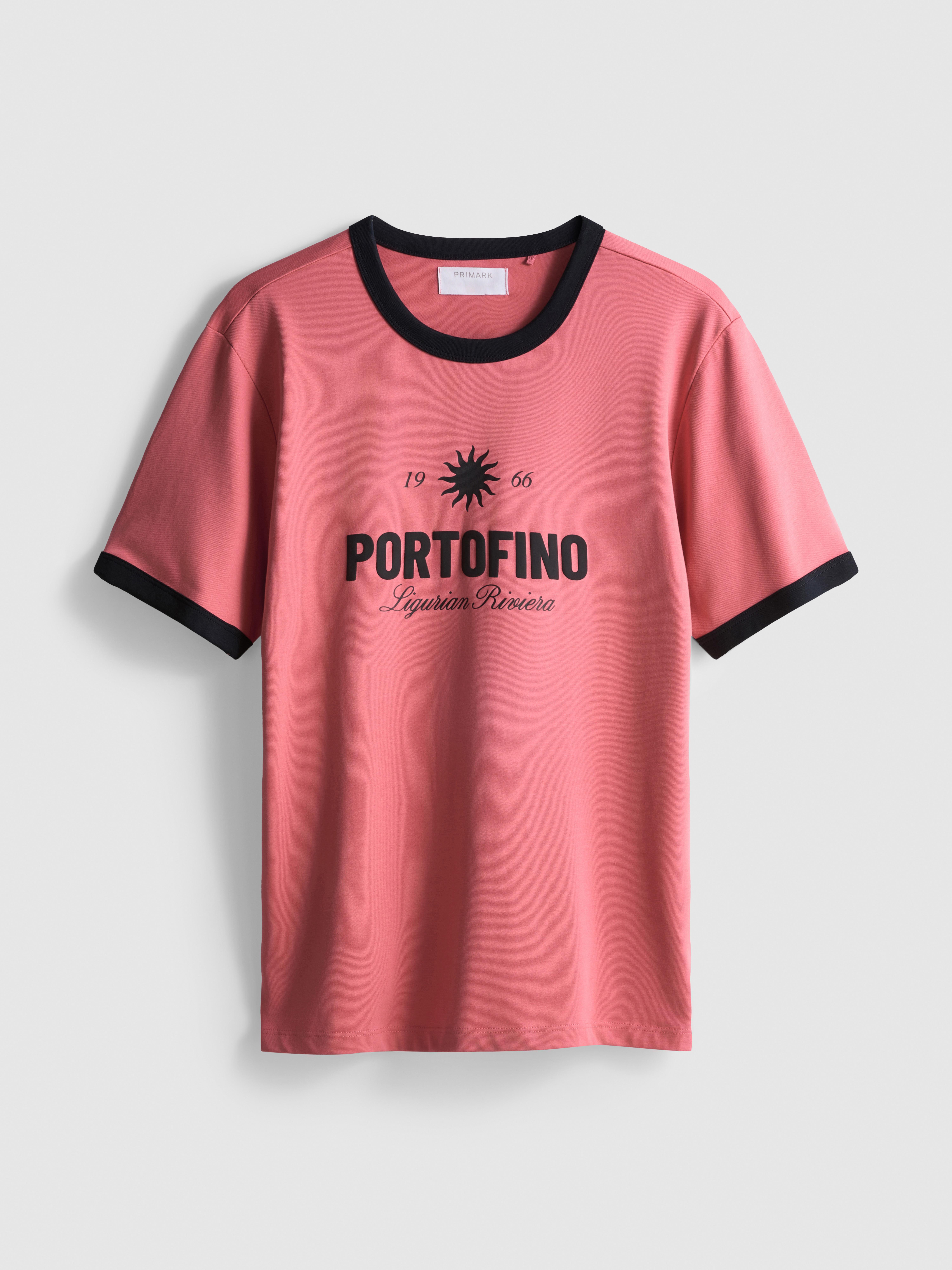 T-Shirt mit Portofino-Grafik
