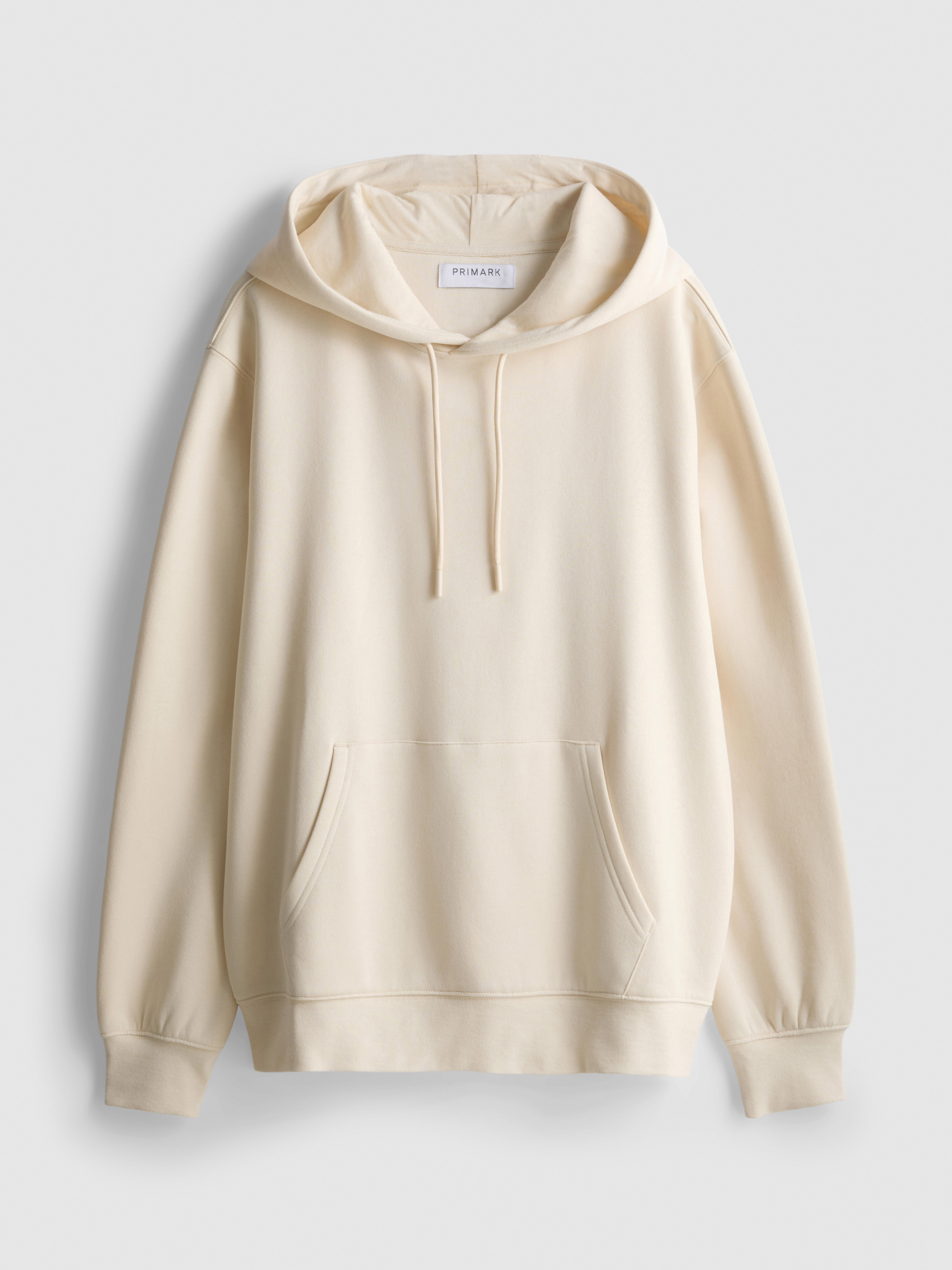Cotton-Blend Pullover Hoodie