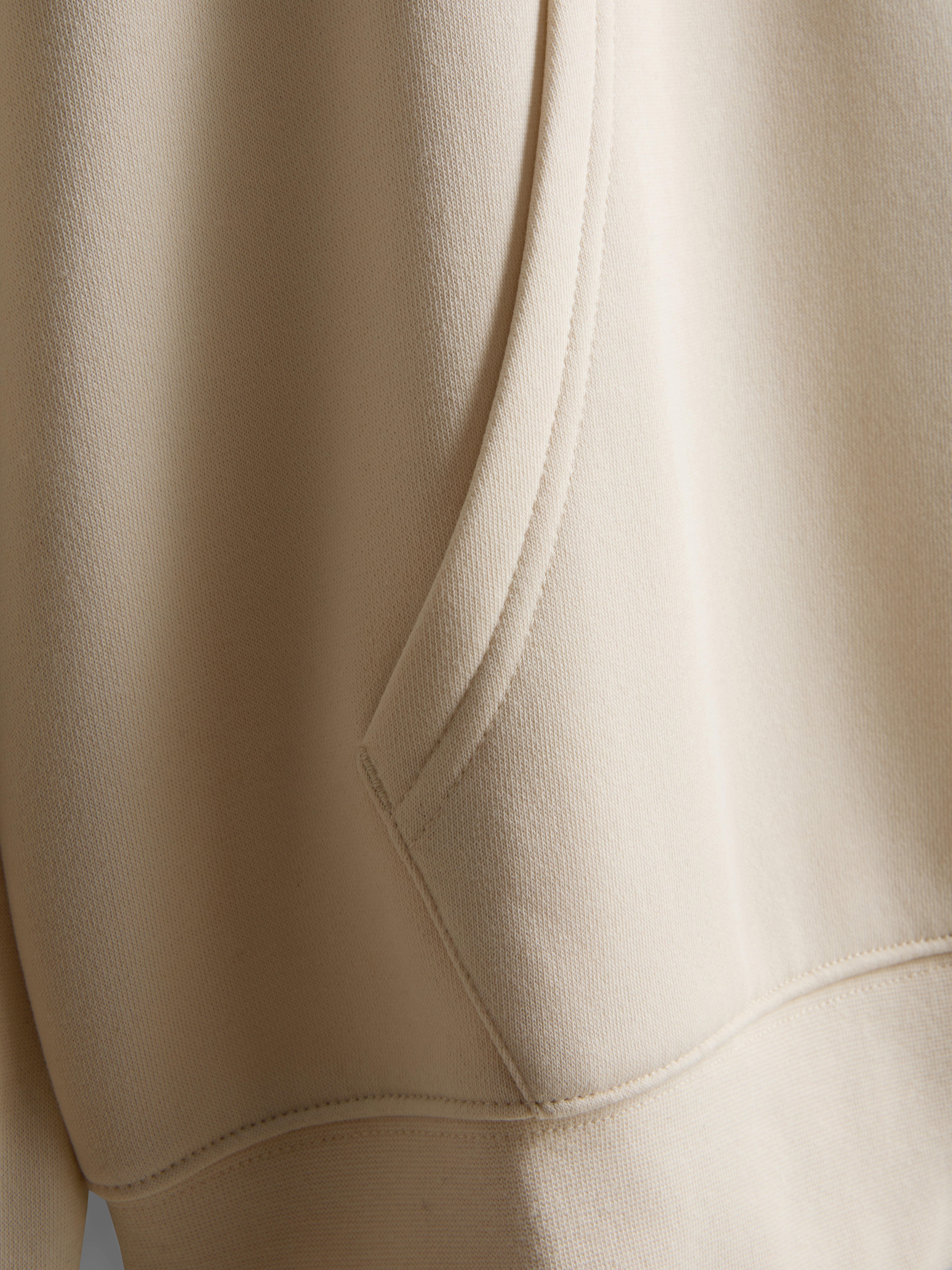 Cotton-Blend Pullover Hoodie
