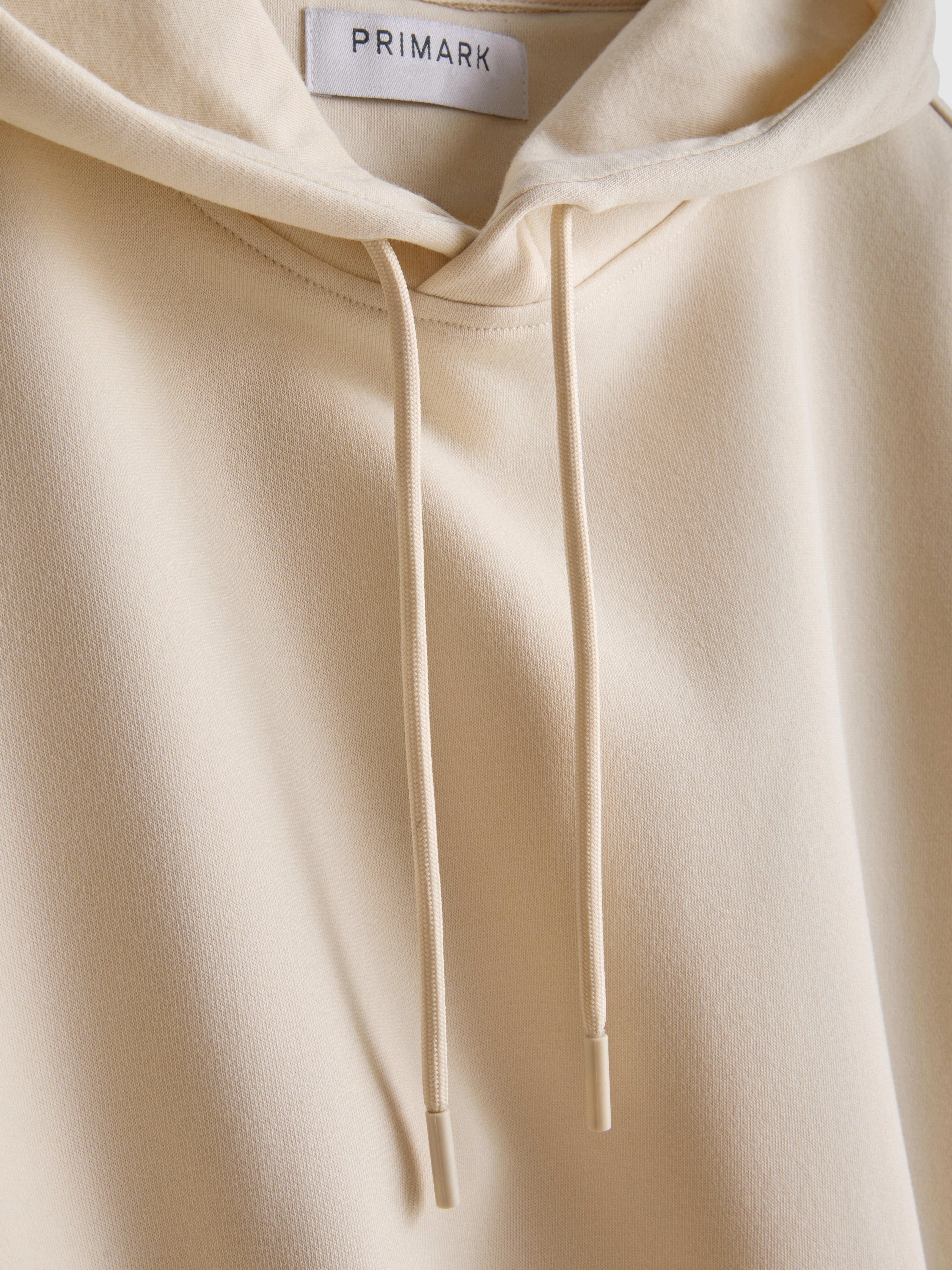 Cotton-Blend Pullover Hoodie