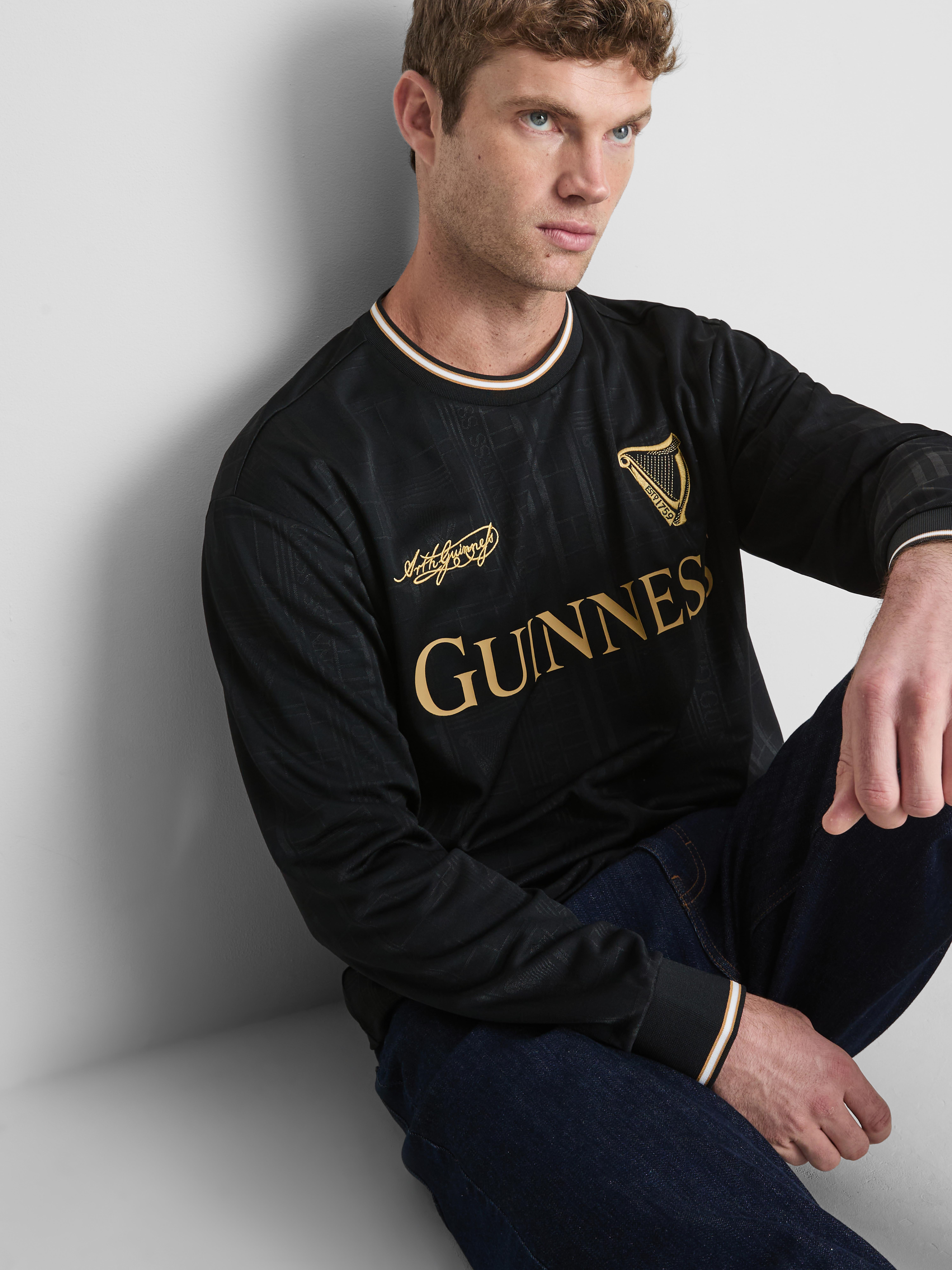 Guinness Long-Sleeve Soccer Shirt