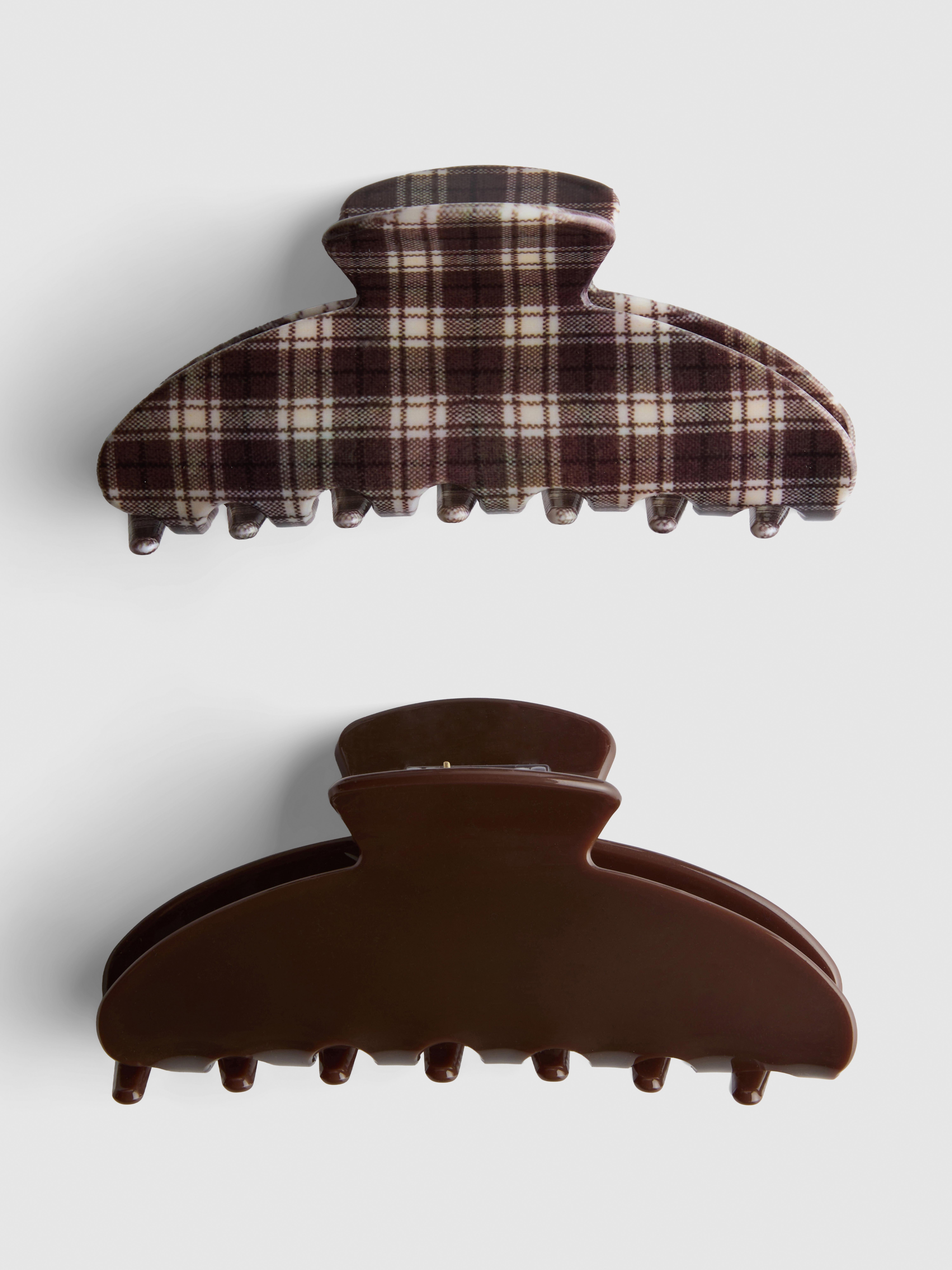 2-Pack Claw Hair Clips
