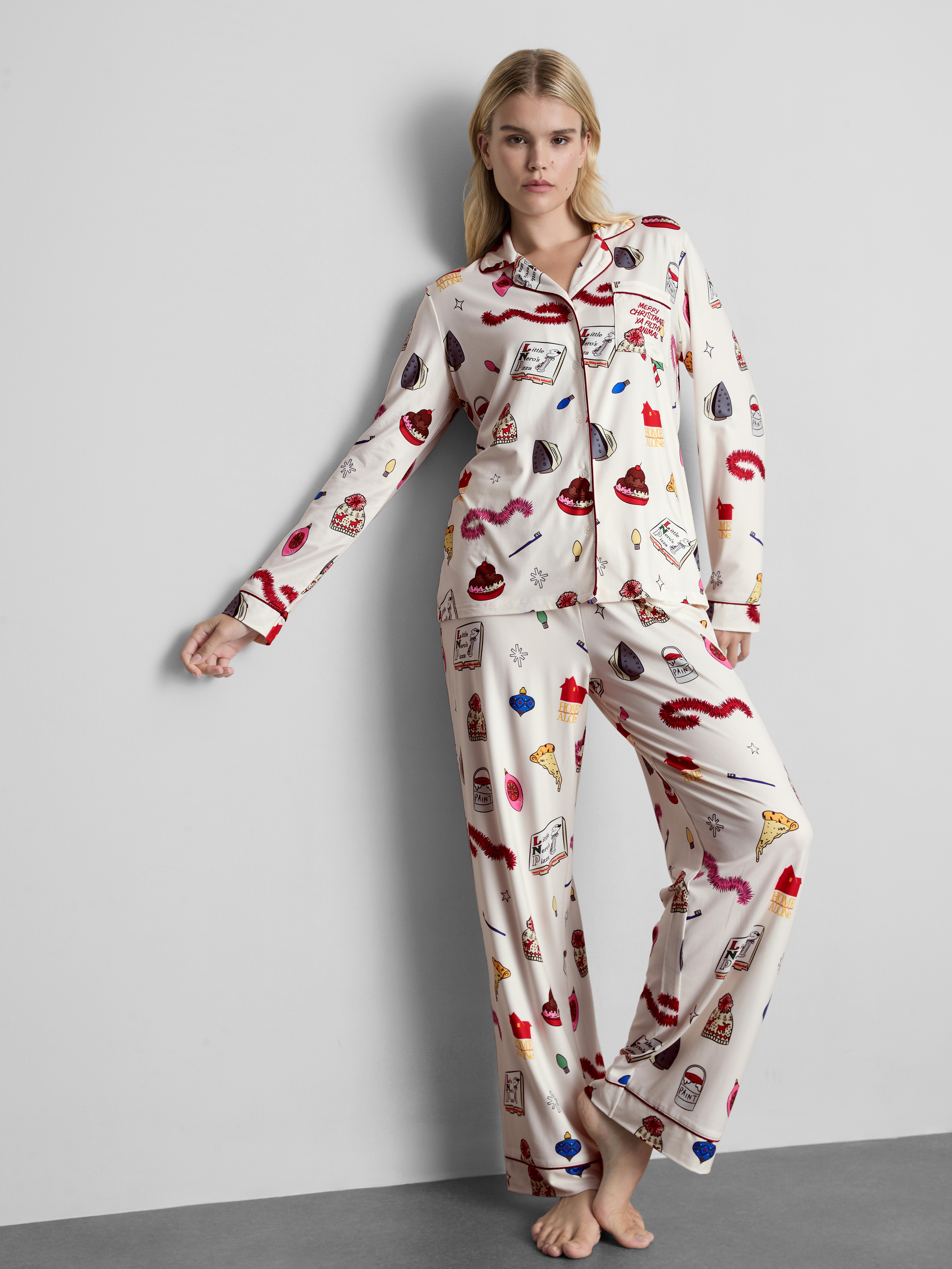 Home Alone Graphic Boyfriend Pajamas