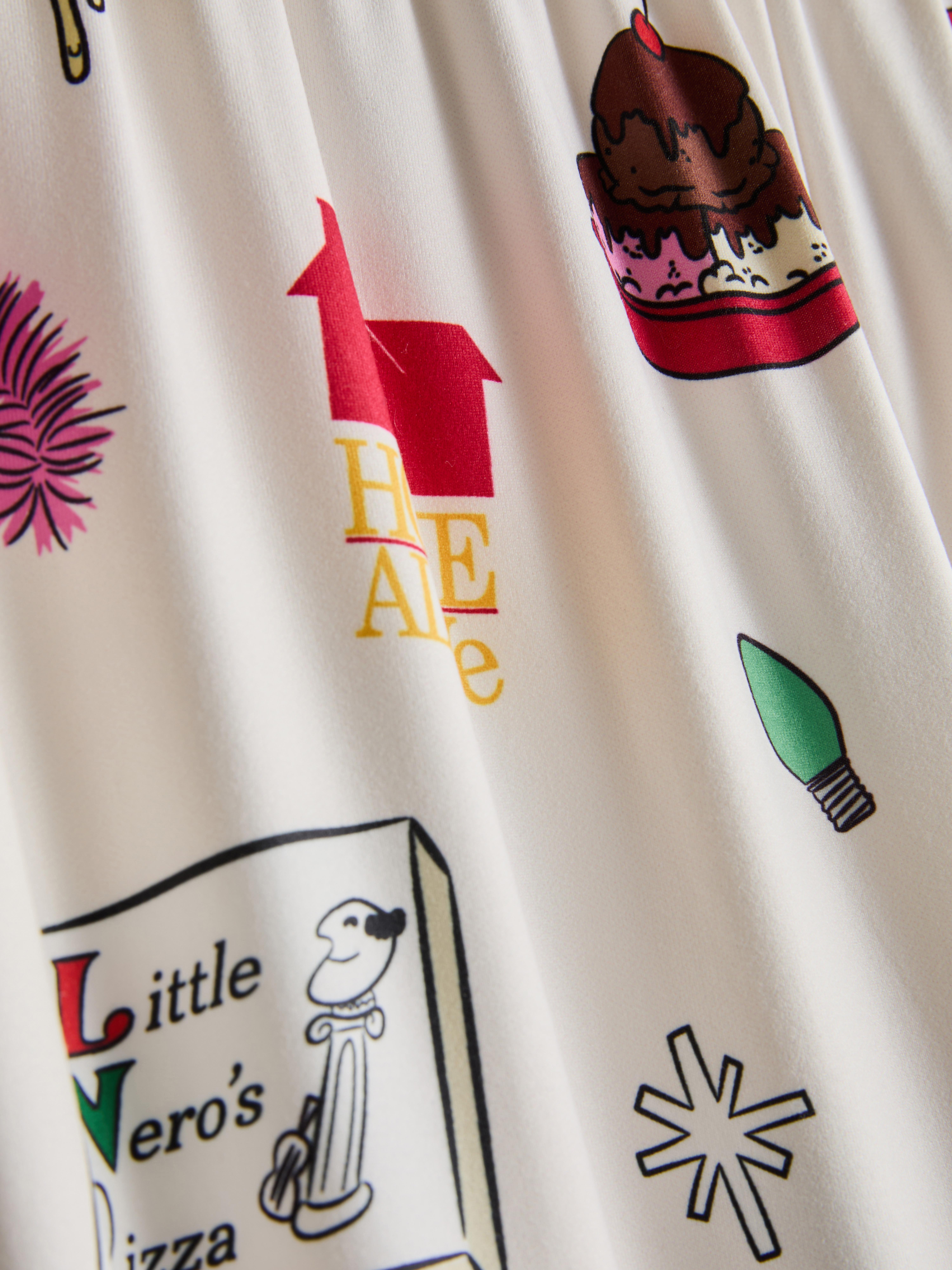 Home Alone Graphic Boyfriend Pajamas