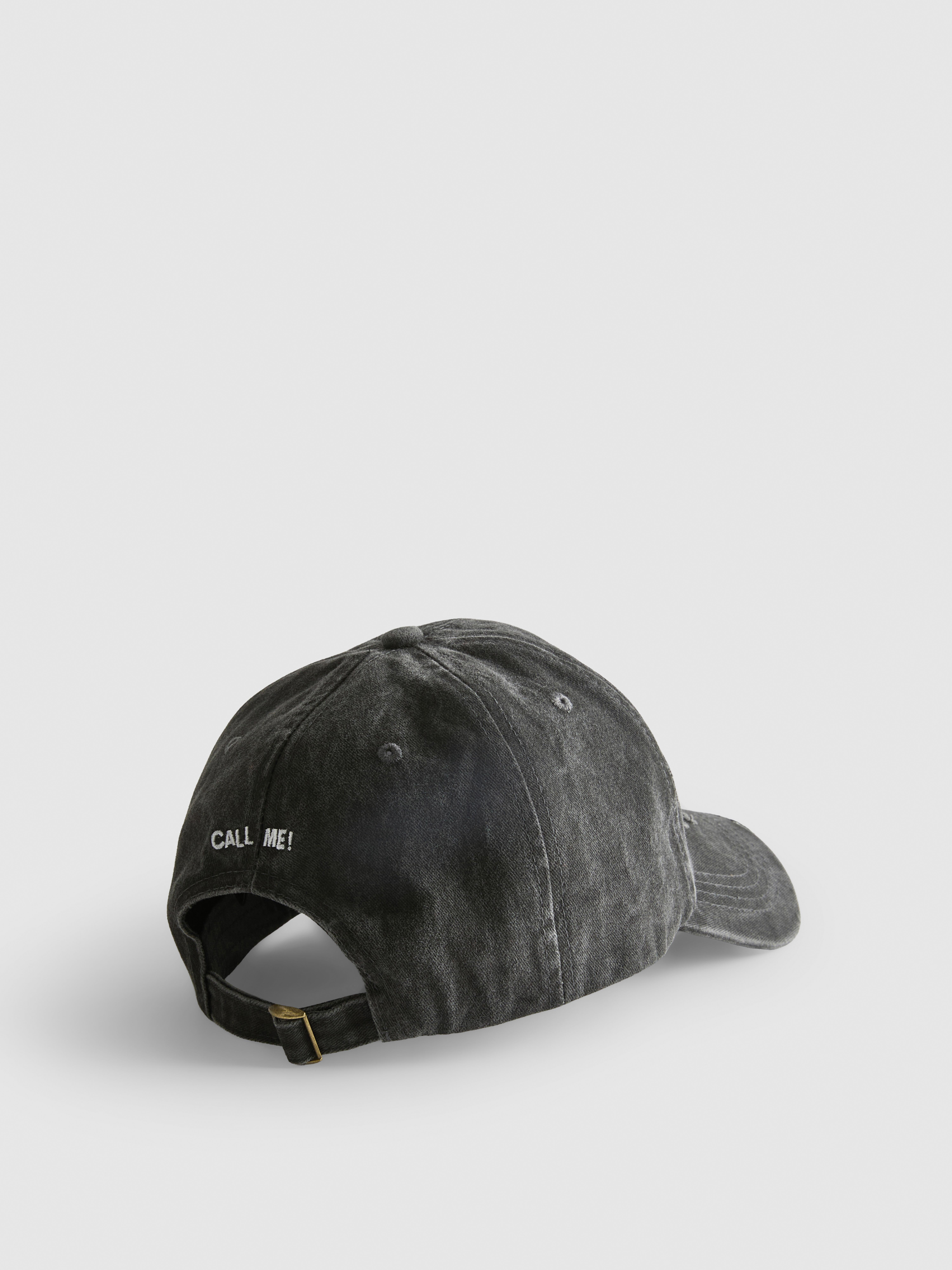 Ghost Face Distressed Cap