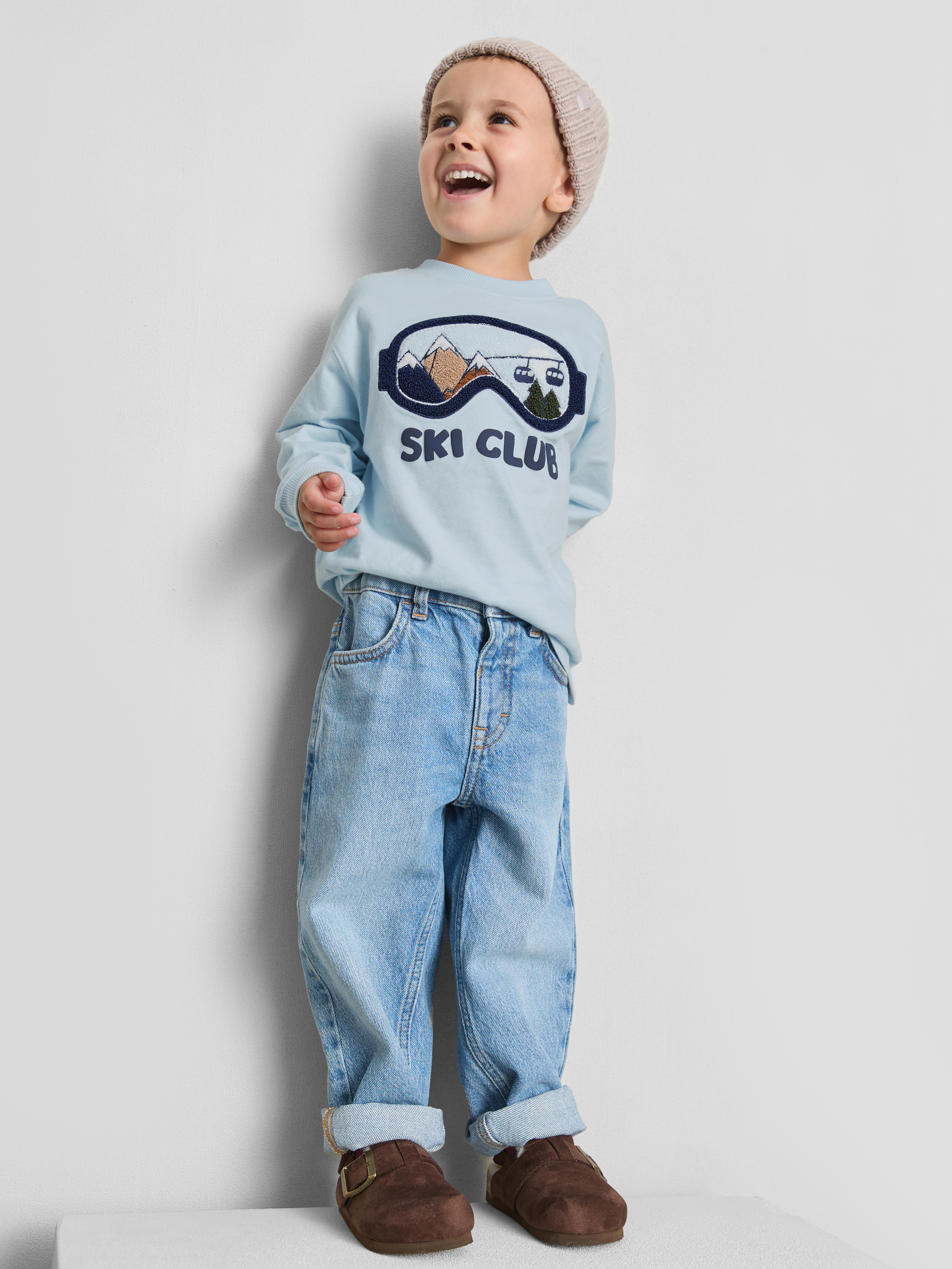 1-9yrs | Pure Cotton Long Sleeve T-Shirt