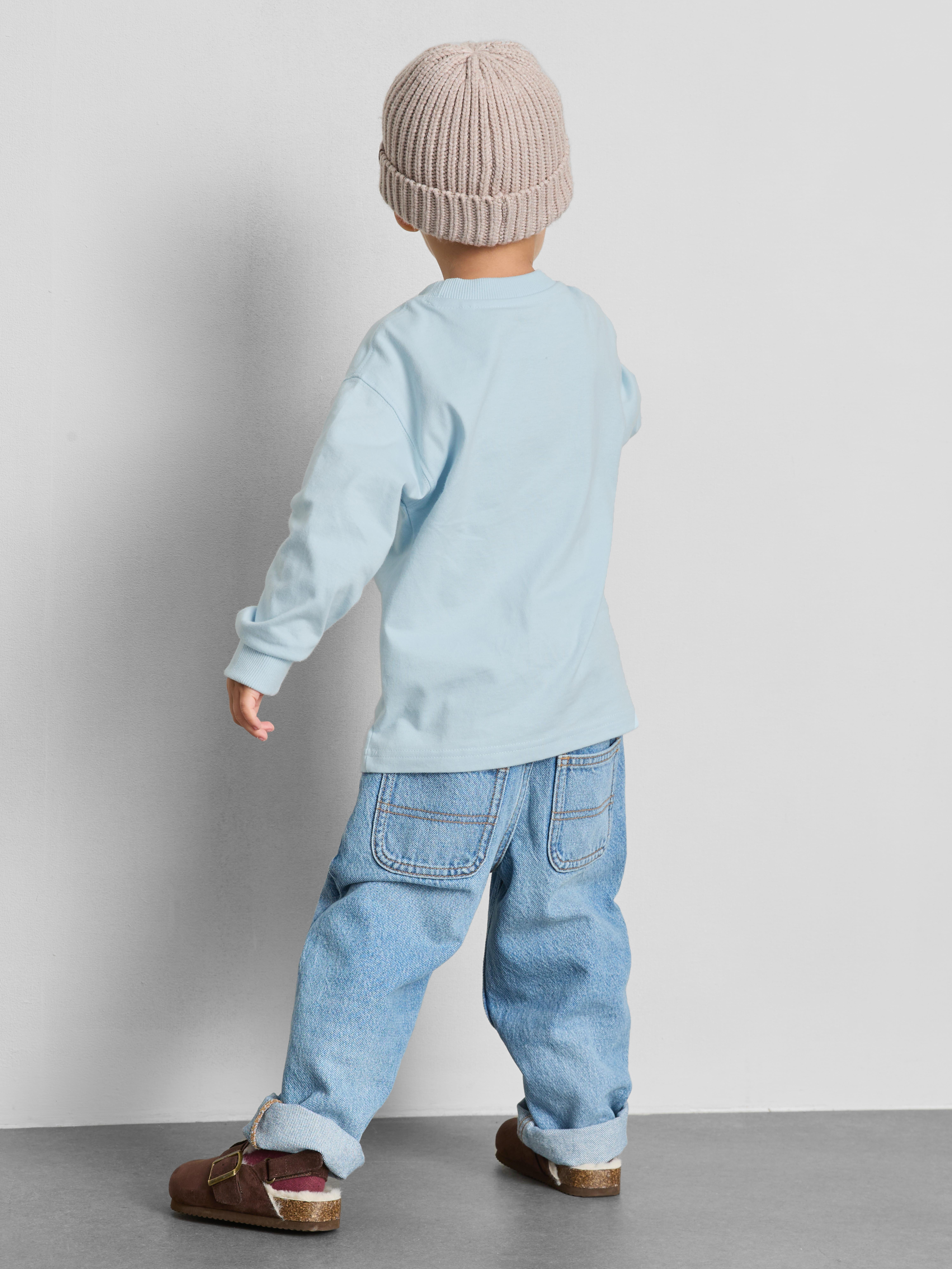 1-9yrs | Pure Cotton Long Sleeve T-Shirt