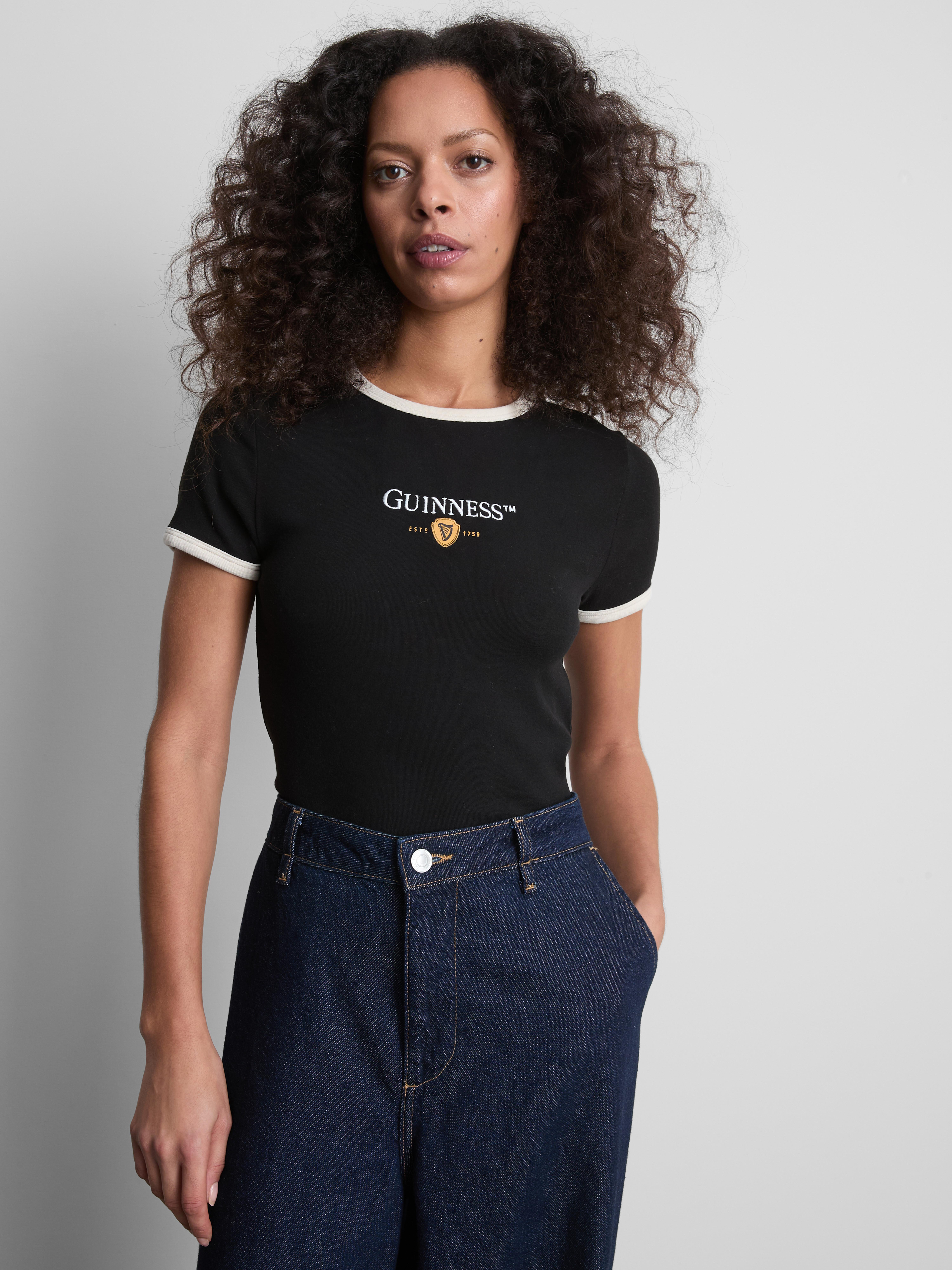 Guinness Cotton Rich Ringer Tee