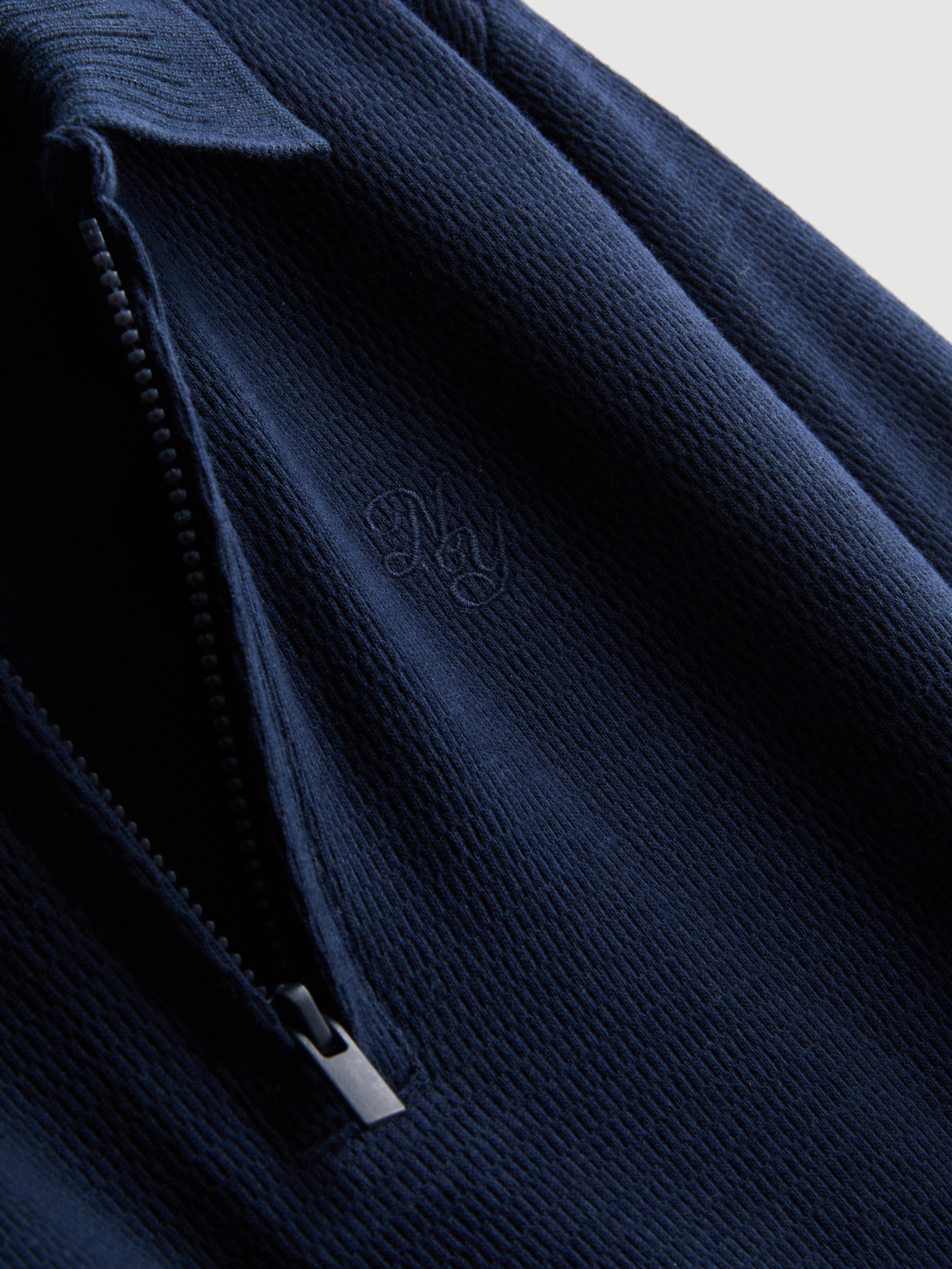 1-9yrs | Pure Cotton Quarter-Zip Polo Shirt